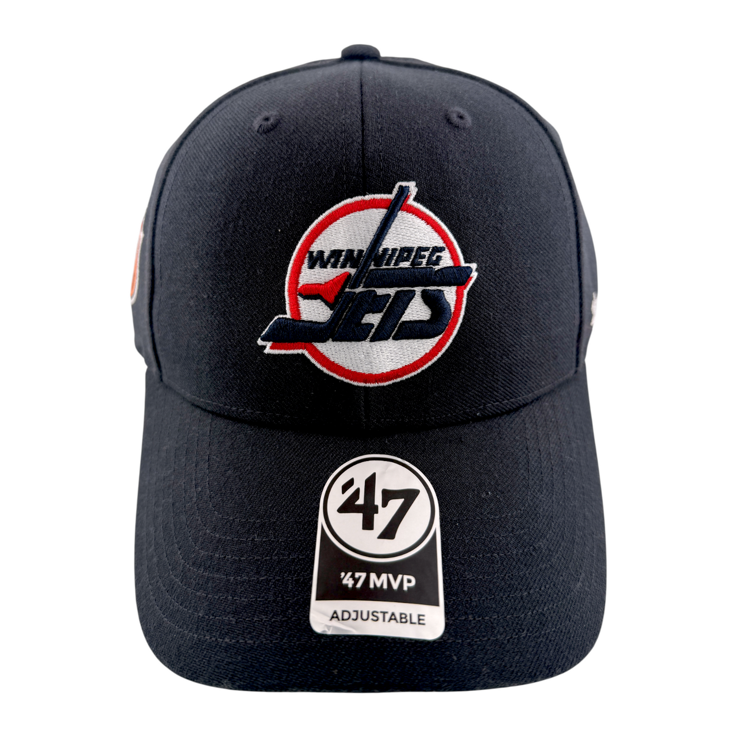 '47 Brand Winnipeg Jets NHL Vintage Sure Shot MVP Snapback Adjustable Hat Cap