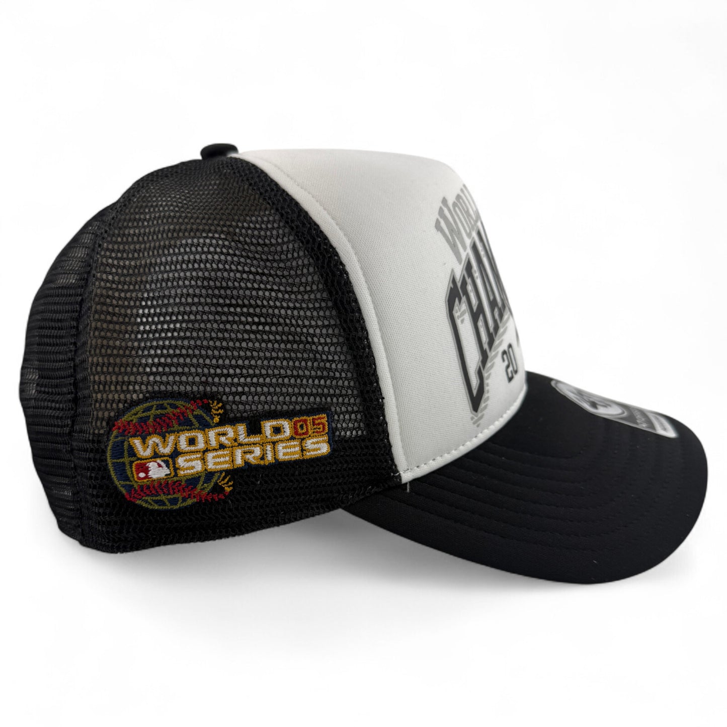 '47 Brand Chicago White Sox MLB World Series Champions Foam Offside Snapback Hat