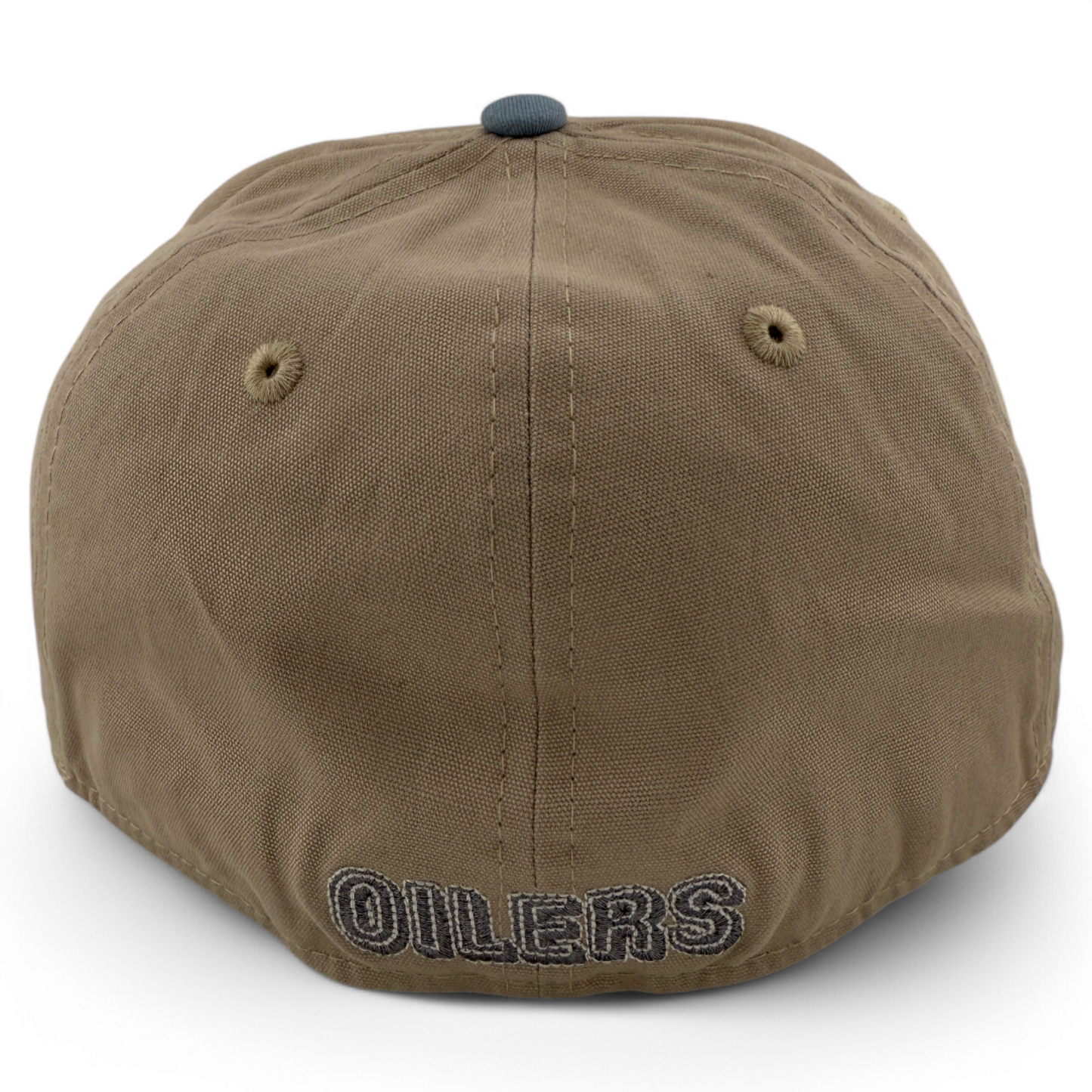 New Era Houston Oilers NFL Originals Brush Twill Tan 59Fifty Fitted Hat Cap