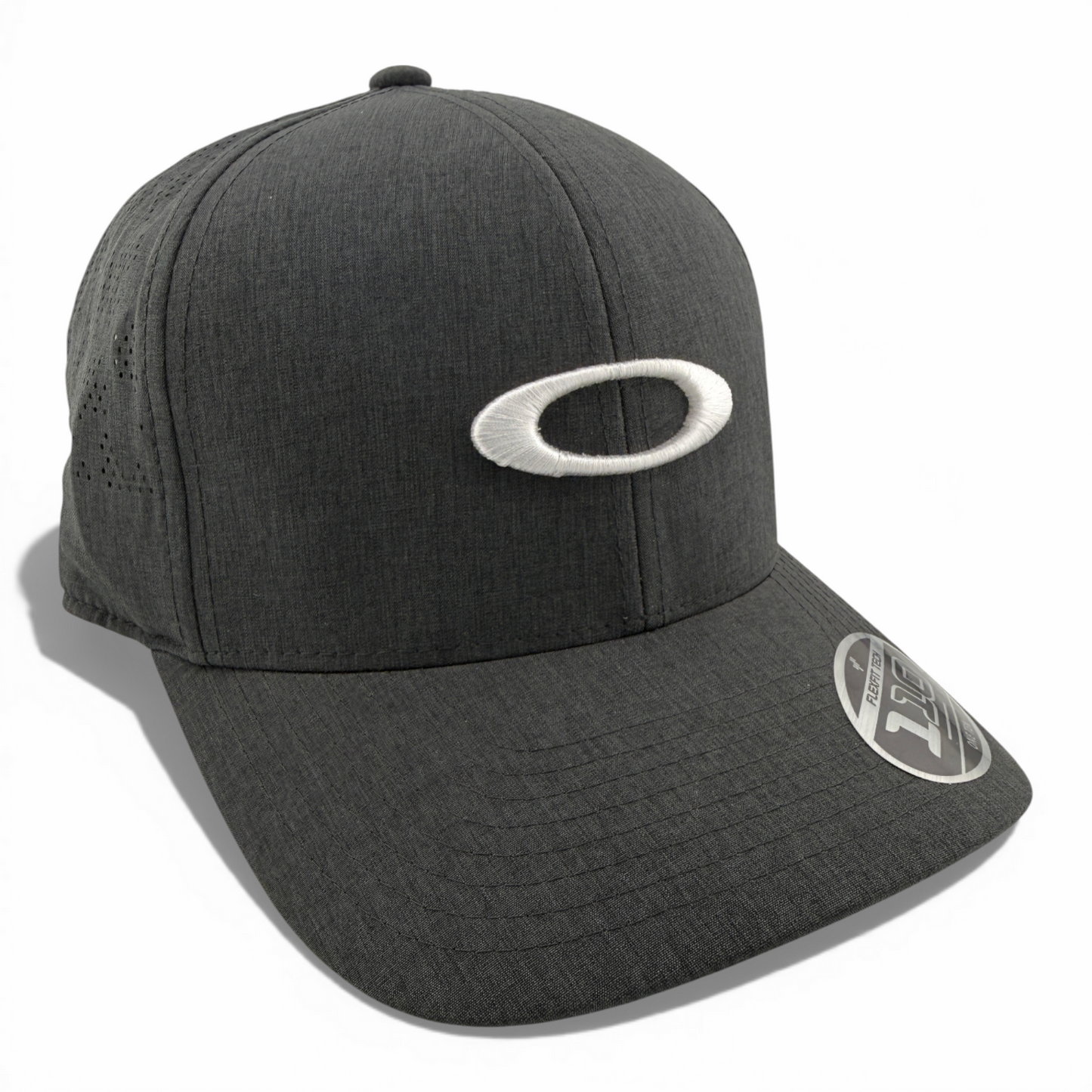 Oakley Golf Pro Performance Dark Grey Sport Back Adjustable Strapback Hat Cap