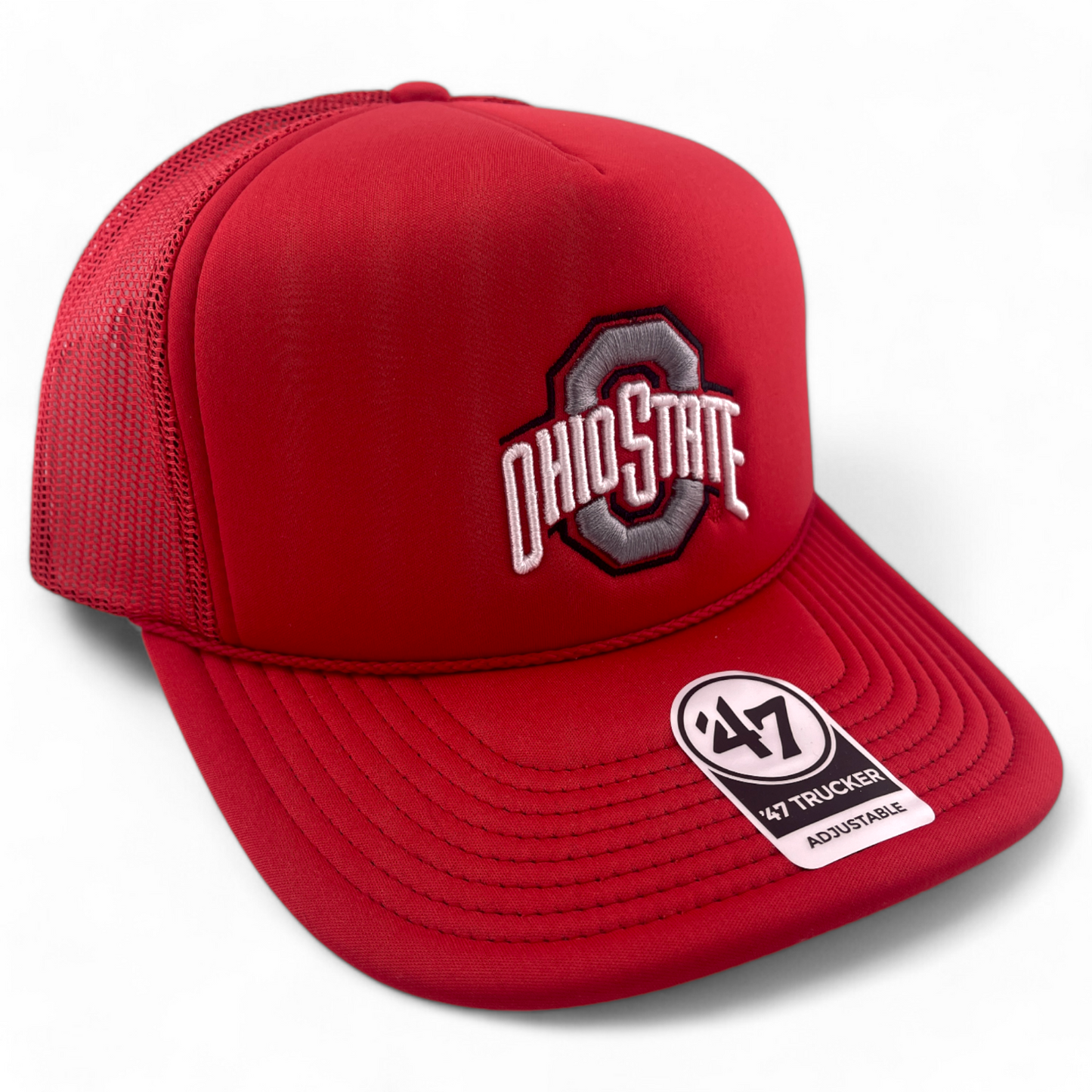 '47 Brand The Ohio State University Buckeyes Foam A-Frame Trucker Snapback Hat