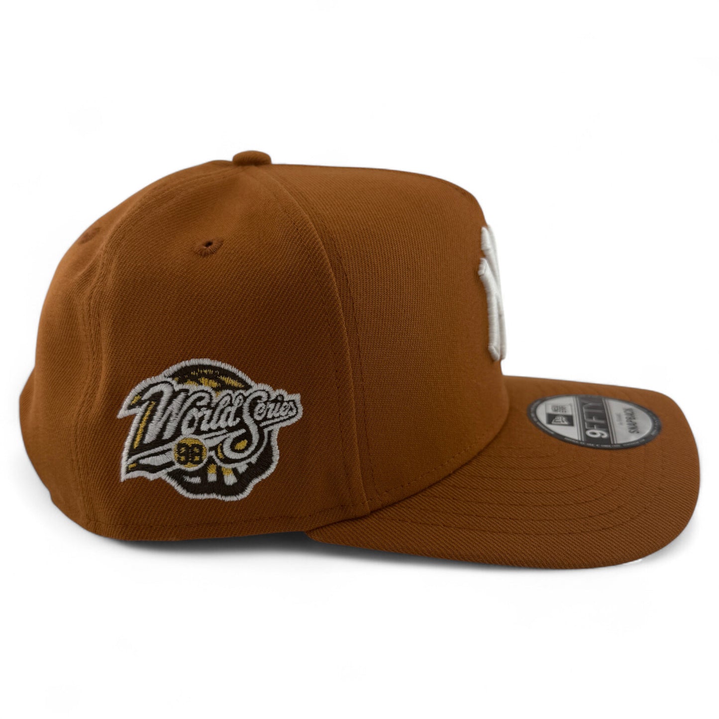 New Era New York Yankees MLB Earthy Brown A-Frame 9FIFTY Snapback Adjustable Hat