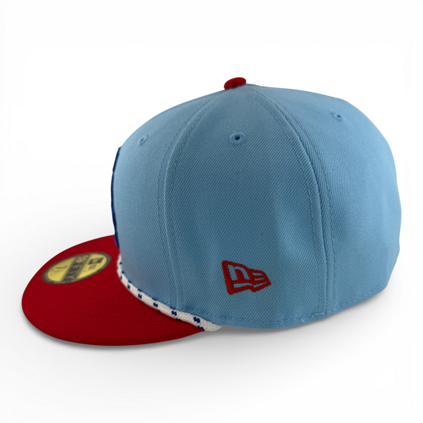 New Era Chicago White Sox MLB 2025 4th of July USA Flag Rope 59Fifty Fitted Hat