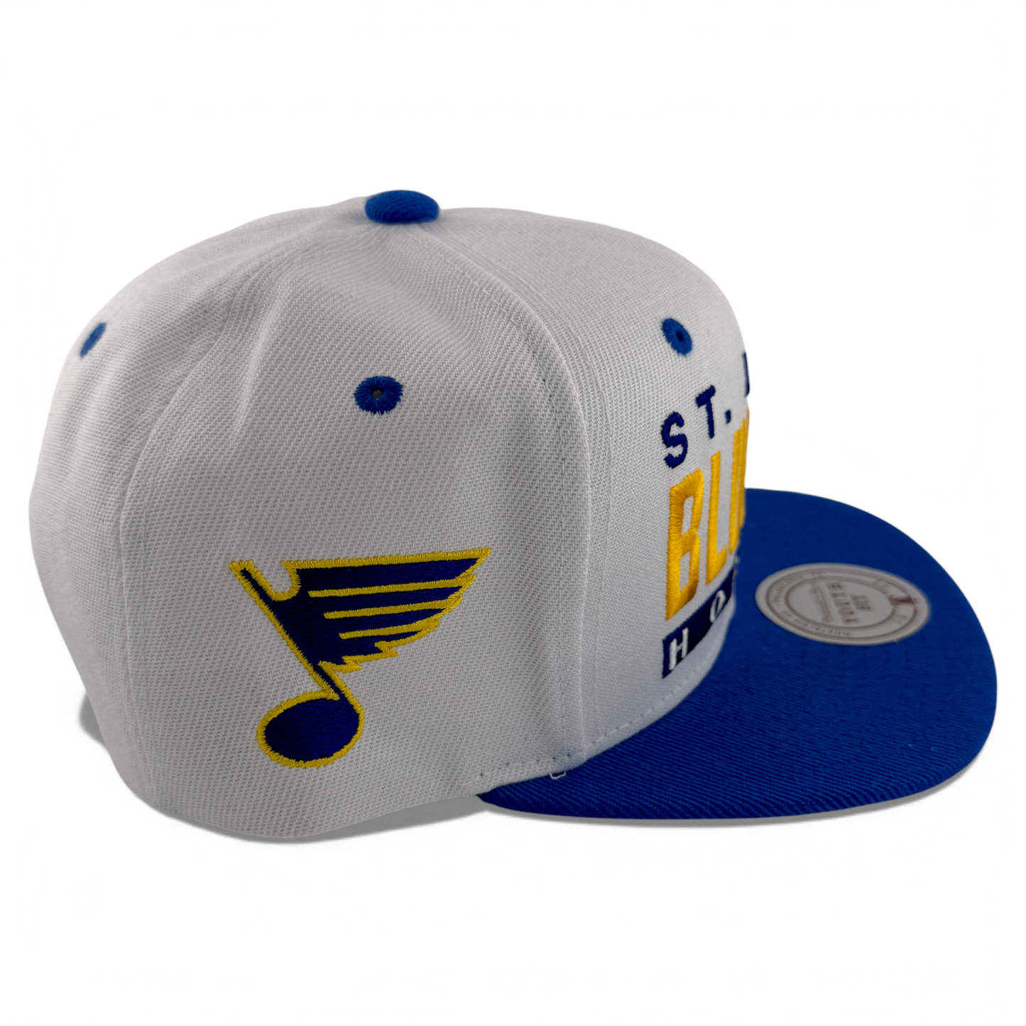 Mitchell & Ness St. Louis Blues NHL Box Out Snapback Adjustable Hat Youth Kids