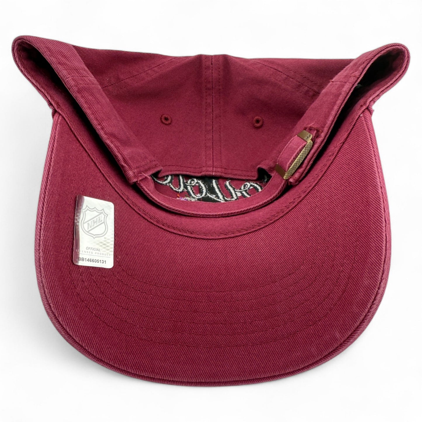 '47 Brand Arizona Coyotes NHL Maroon Phoebe Women's Clean Up Adjustable Dad Hat