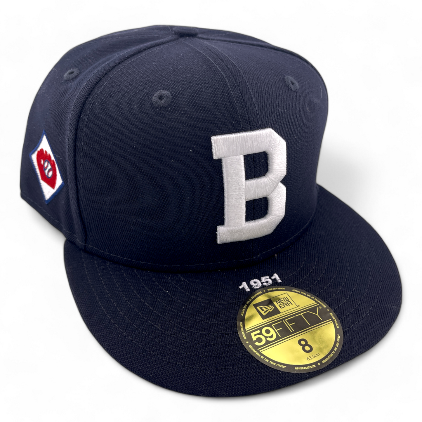 New Era Boston Braves Red Sox MLB 1951 Heritage Edition 59Fifty Fitted Hat Cap