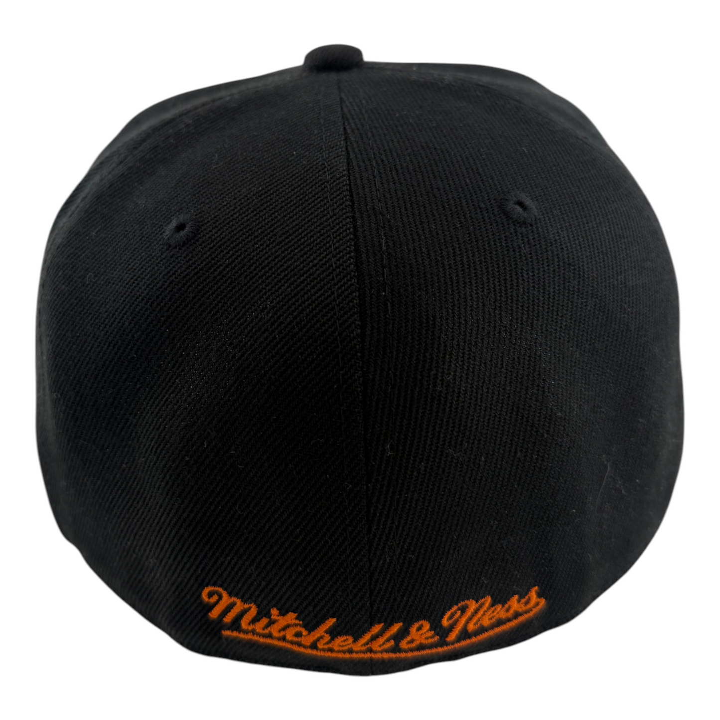 Mitchell & Ness Phoenix Suns NBA Two Tonal Orange Black Dynasty Fitted Hat Cap