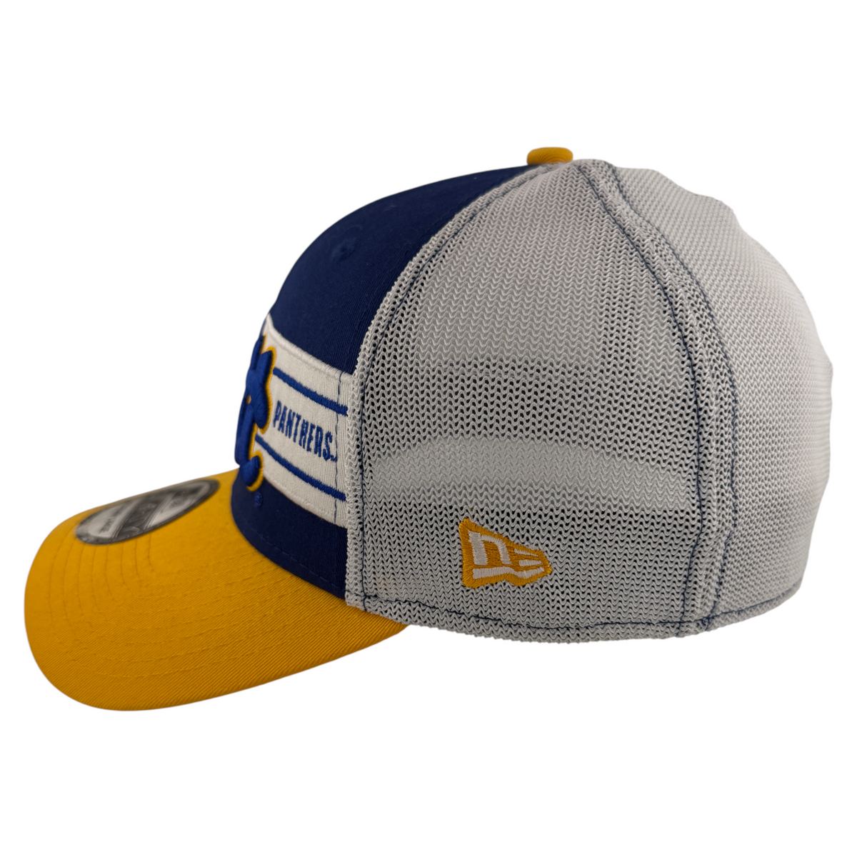 New Era Pittsburgh Panthers NHL Pitt Team Banded 39Thirty Flexfit Hat Cap M/L
