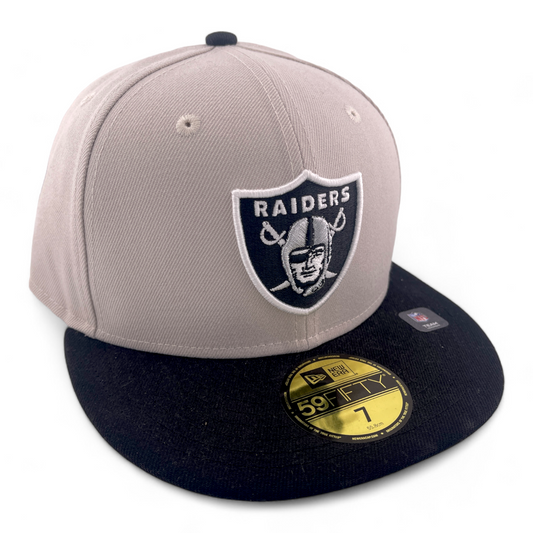 New Era Las Vegas Raiders NFL World Class Pack Embroidery 59Fifty Fitted Hat Cap