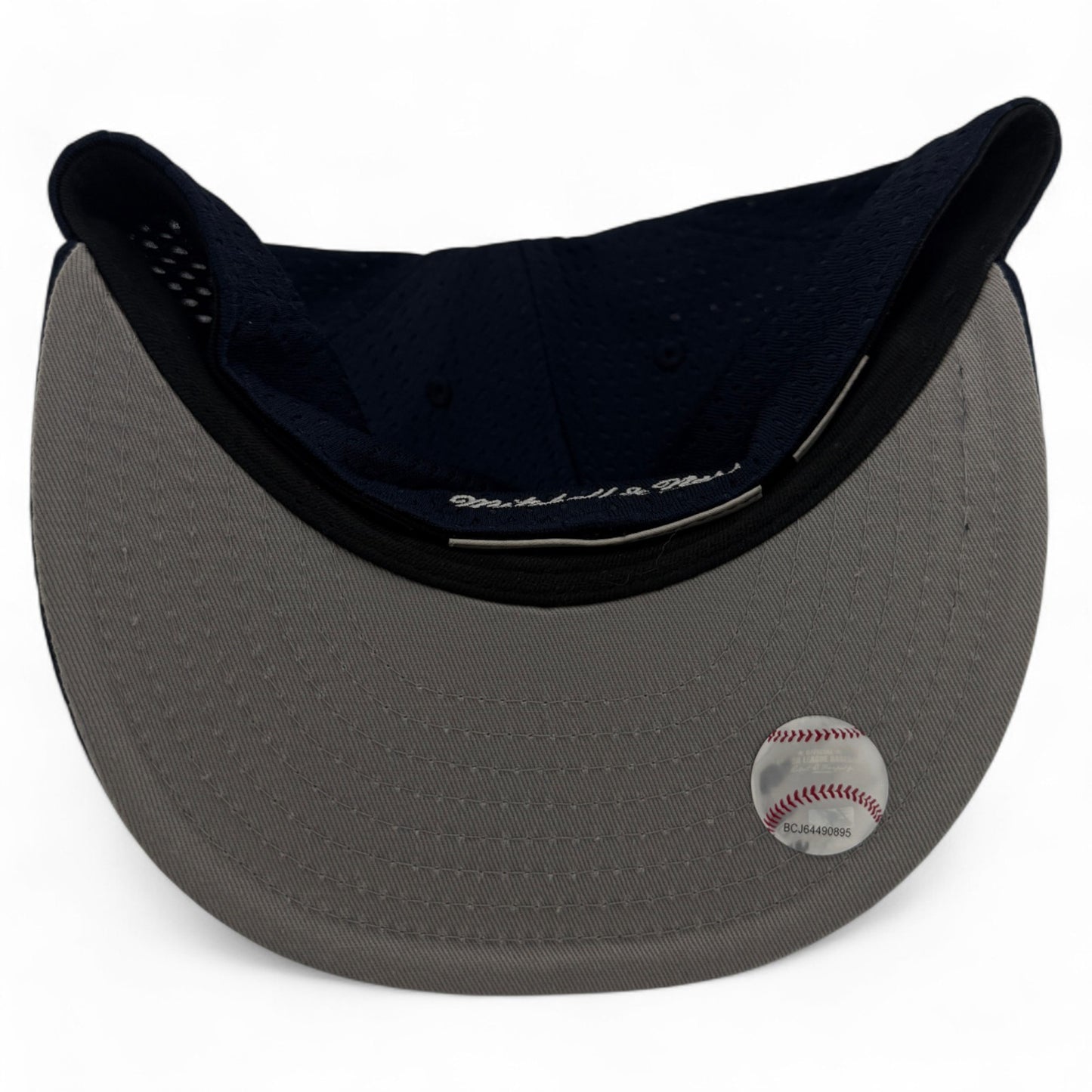 Mitchell & Ness San Diego Padres MLB Jersey Mesh Navy Liberty Fitted Hat Cap