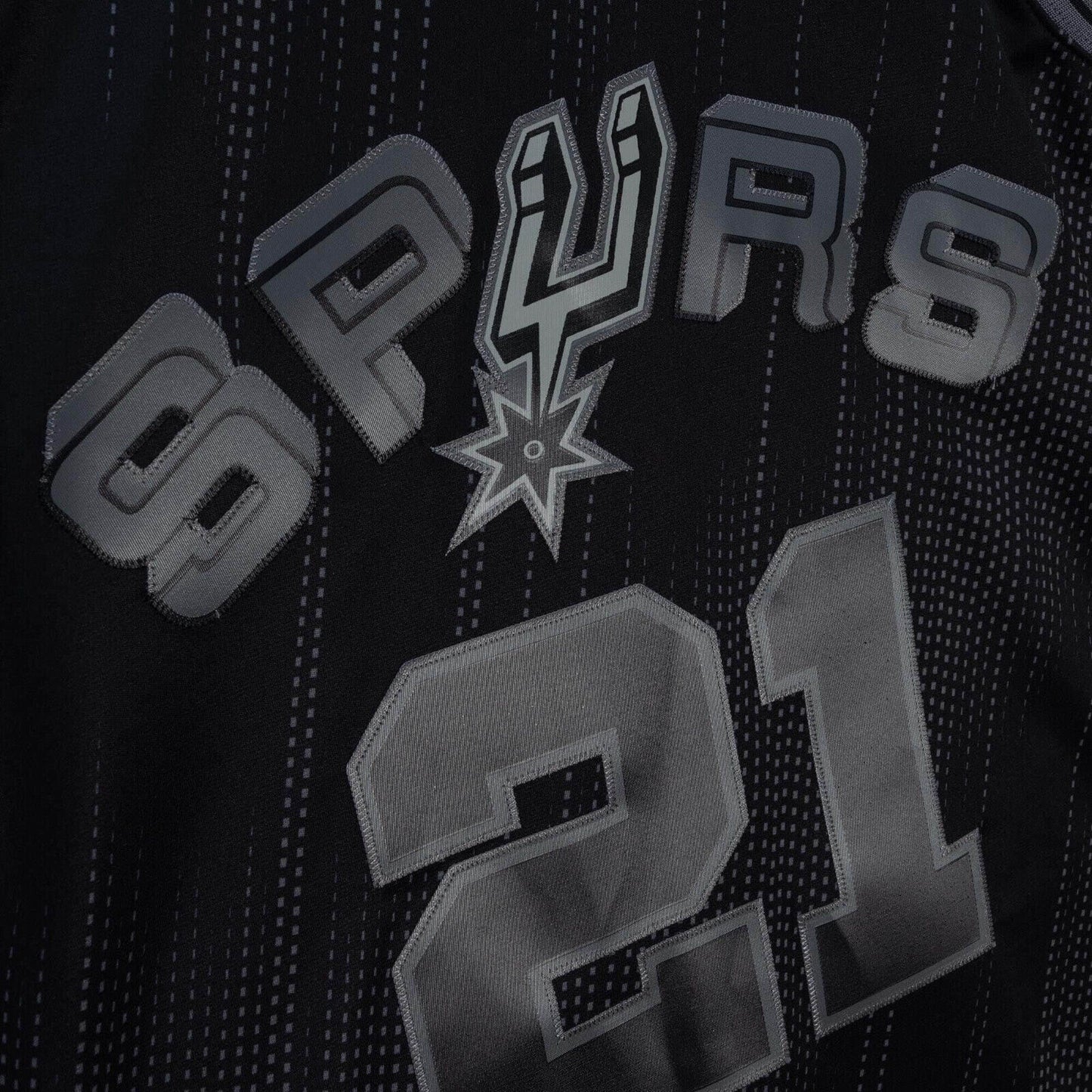 Mitchell & Ness Monochrome Swingman Spurs Jersey 1998 Tim Duncan