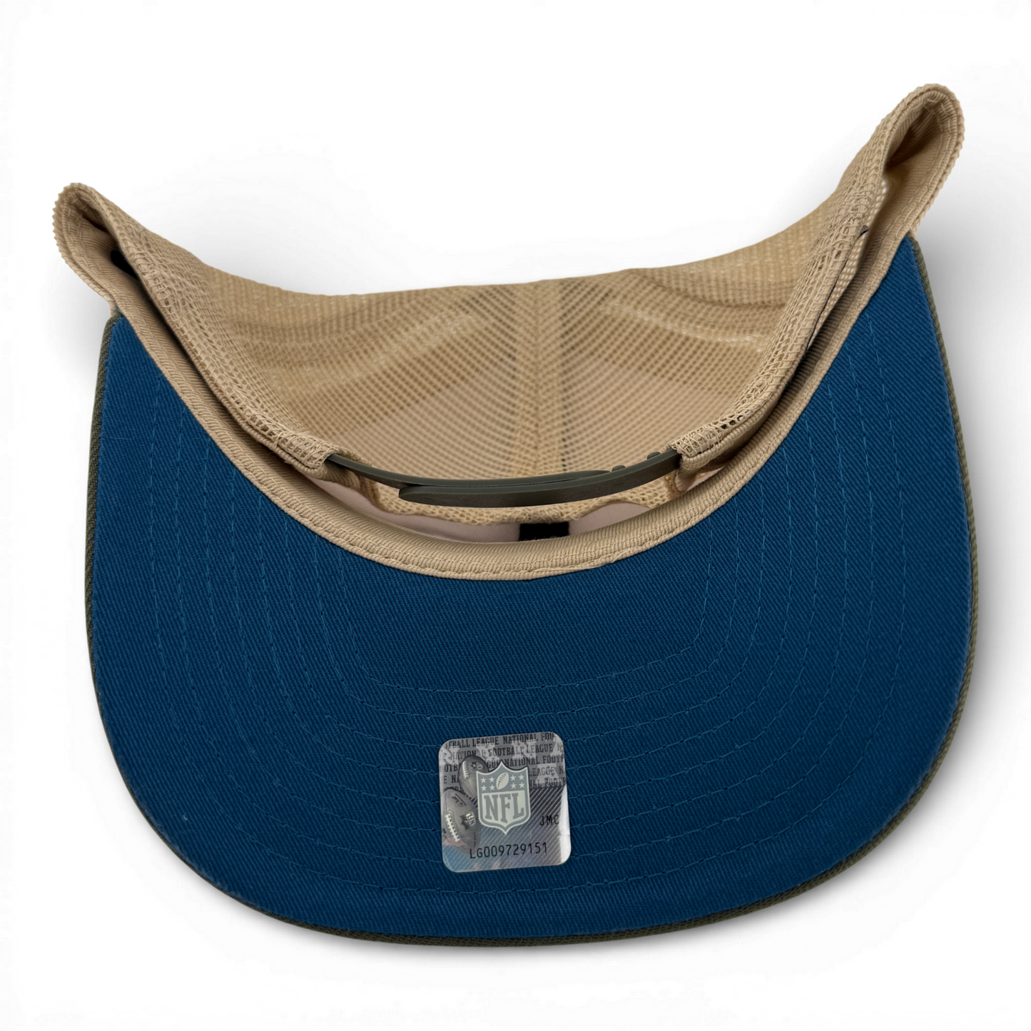 New Era Washington Commanders Olive/Tan Trucker 9Seventy Snapback Adjustable Hat