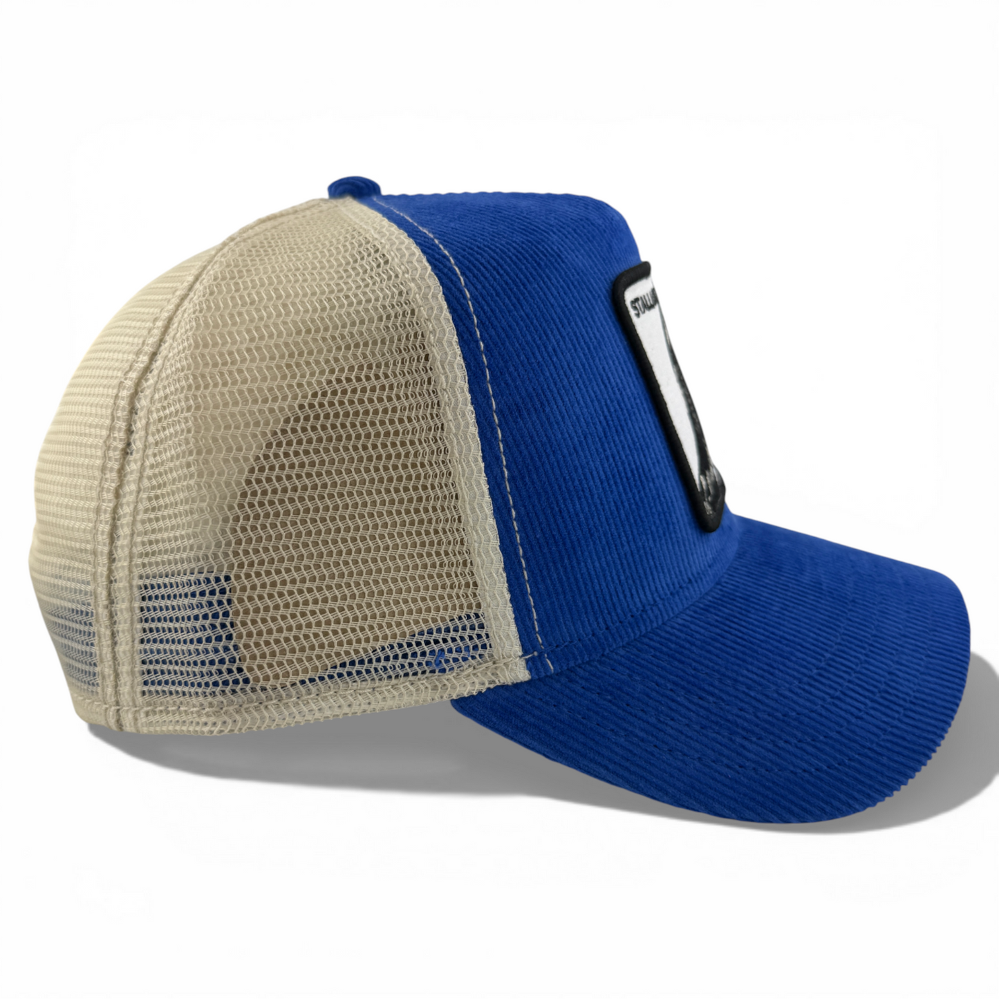 Goorin Bros The Stallion Farm Corduroy Mesh Trucker Snapback Adjustable Hat Cap