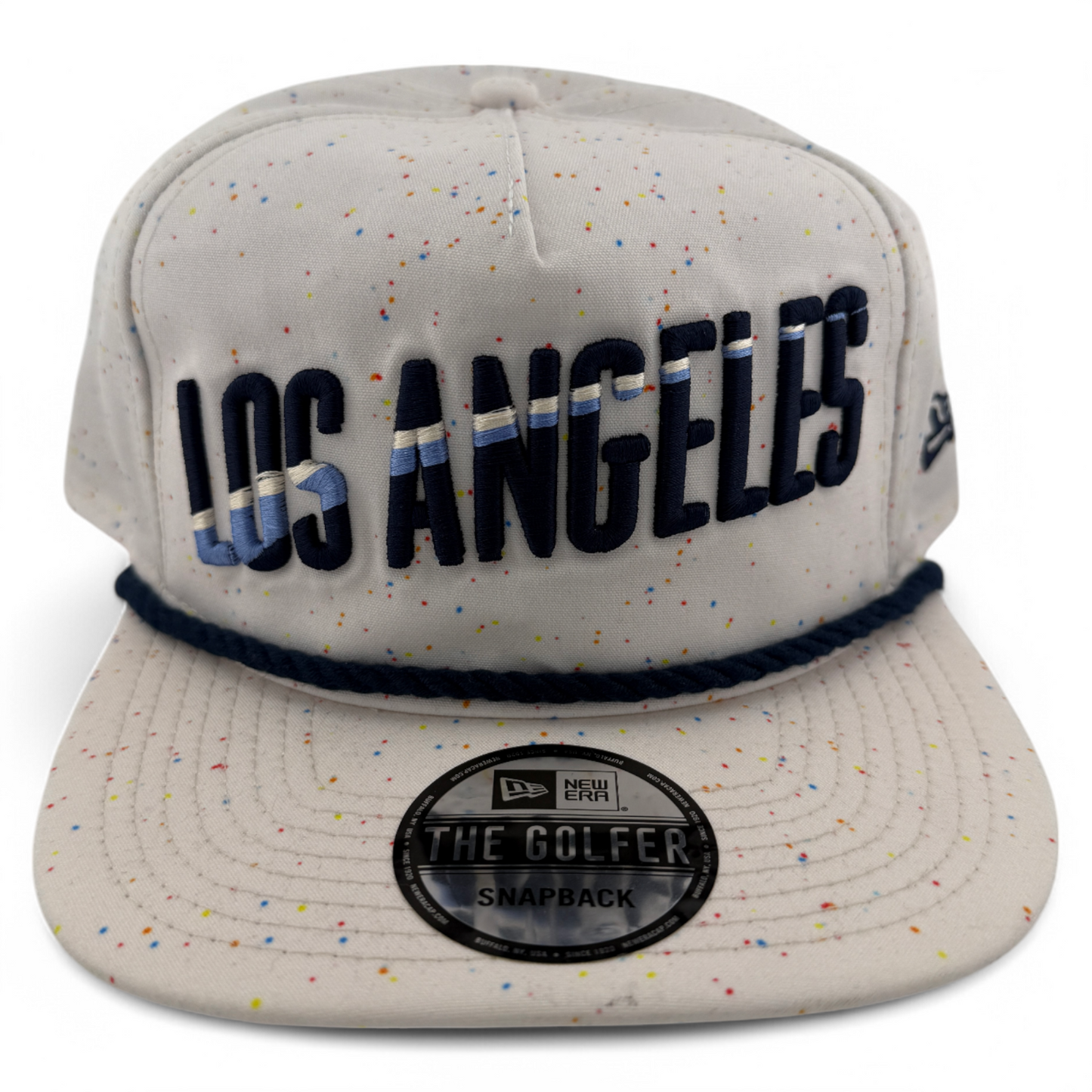 New Era Los Angeles Dodgers City Connect Golfer Spot A-Frame Snapback Adjustable