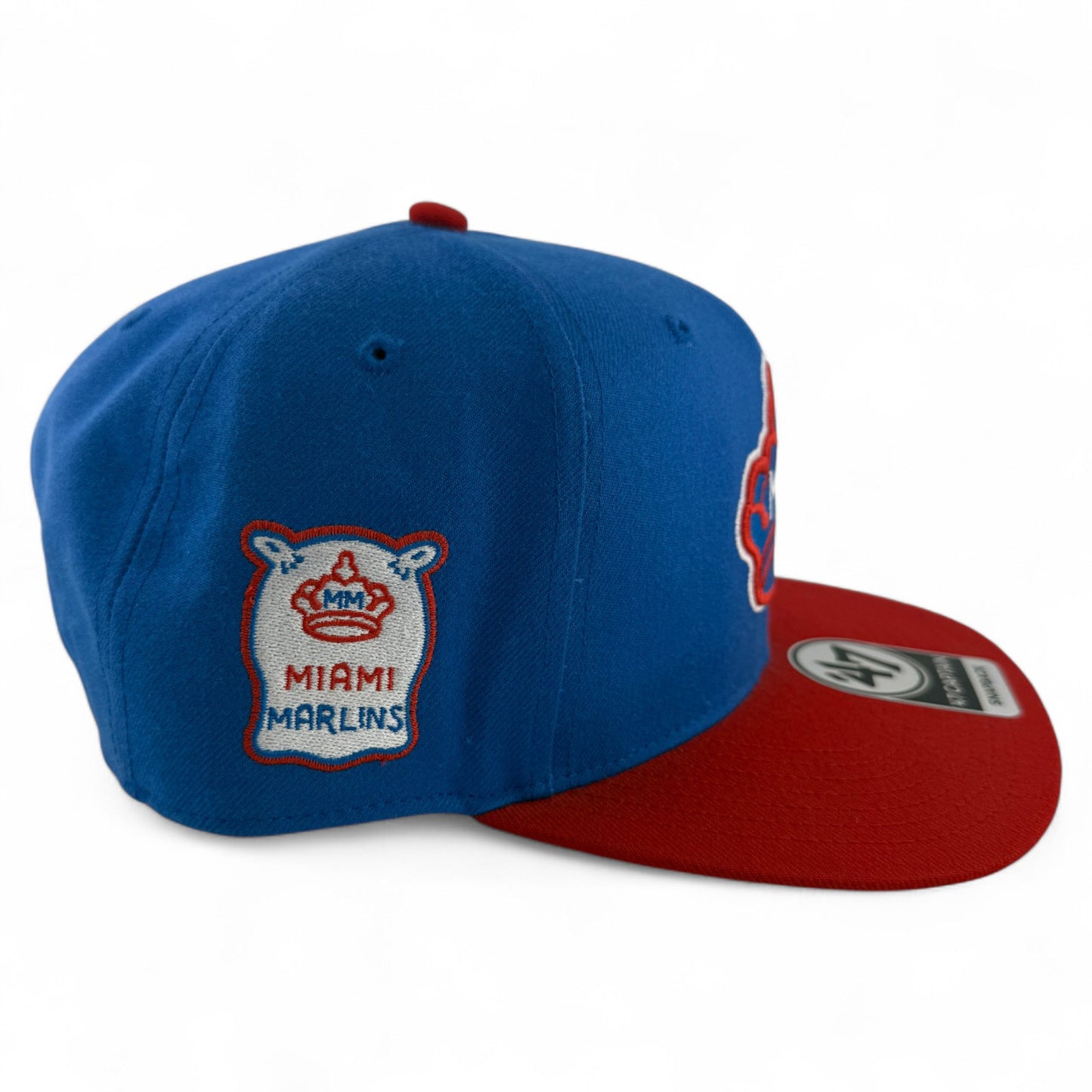 '47 Brand Miami Marlins City Connect 2022 MLB Captain Snapback Adjustable Hat