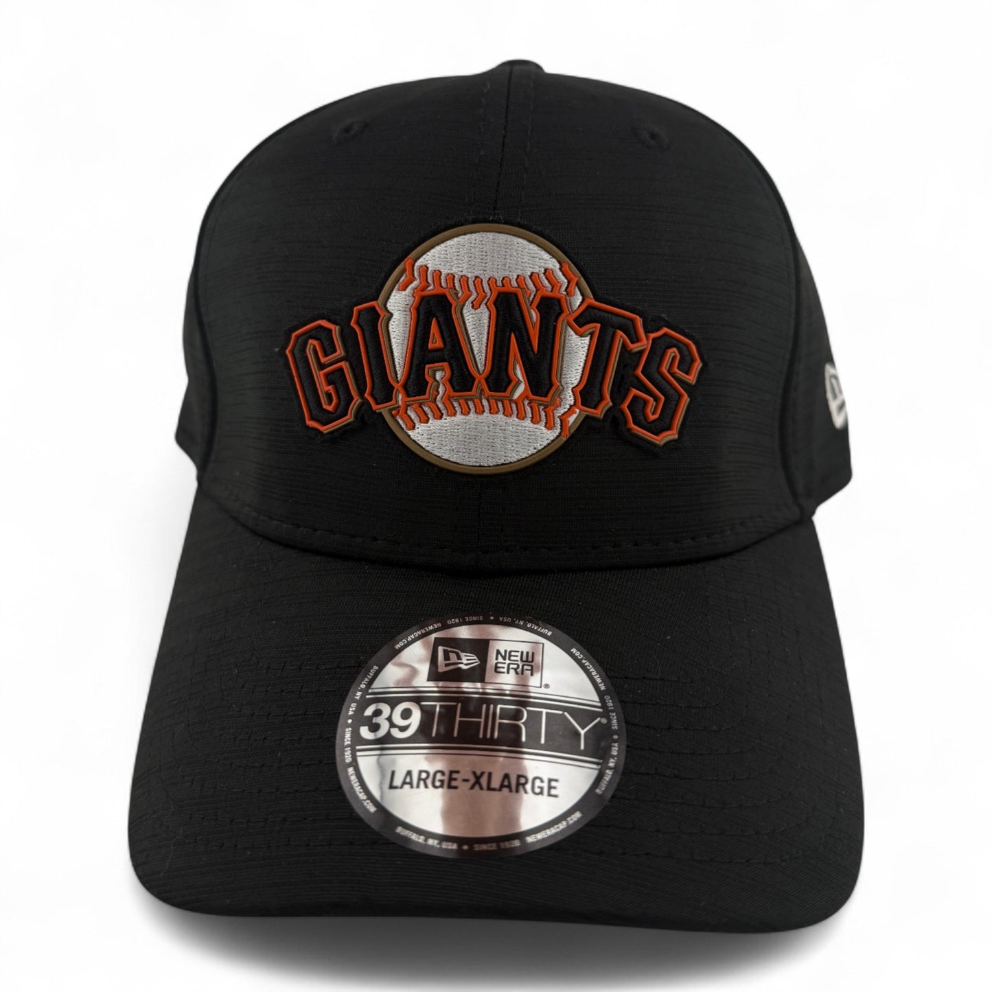 New Era San Francisco Giants MLB 2023 Clubhouse Black 39Thirty Stretch Fit Hat