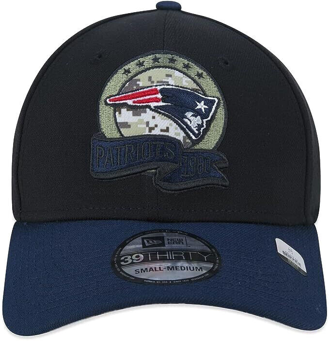 New Era New England Patriots NFL 2022 Salute to Service 39Thirty Hat Cap