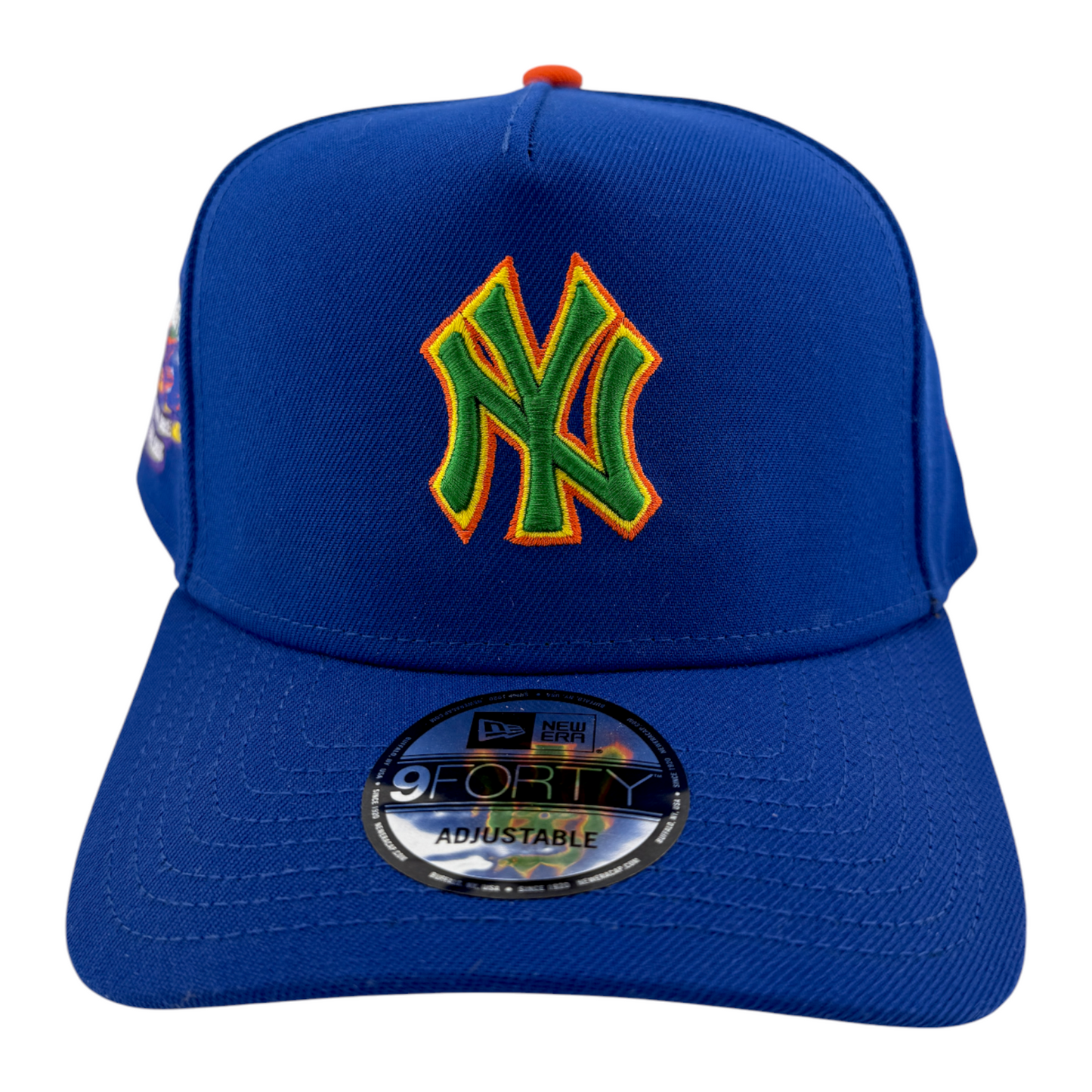 New Era New York Yankees MLB Subway Series Royal 9FORTY A-Frame Snapback Hat Cap
