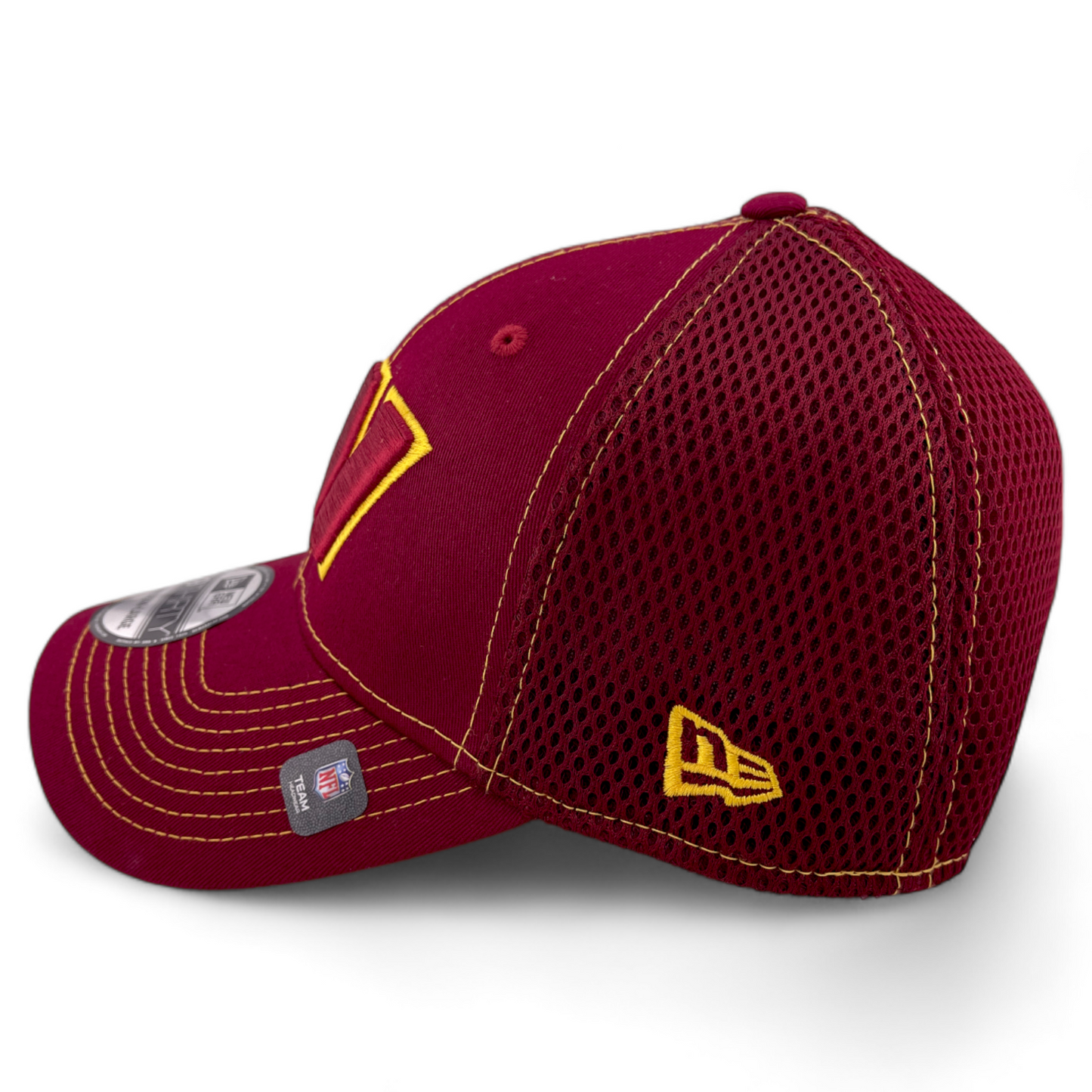 New Era Washington Commanders NFL Team Neo Mesh Back Maroon 39Thirty Hat Cap