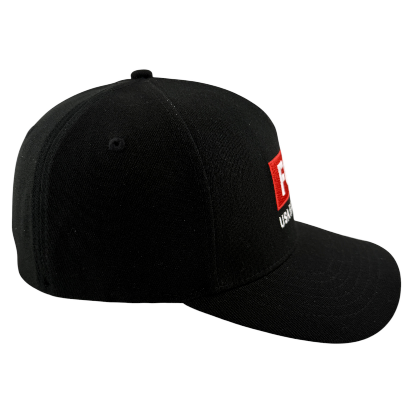 Fox Racing USA Div. 1974 Dial Black A-Frame Stretch Flex Fit Adult Hat Cap