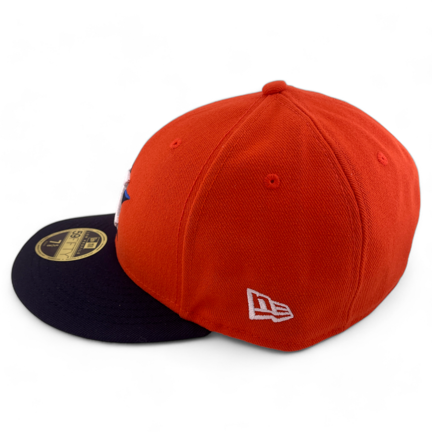 New Era Houston Astros MLB Orange Black UV 59FIFTY Low Profile Fitted Hat Cap