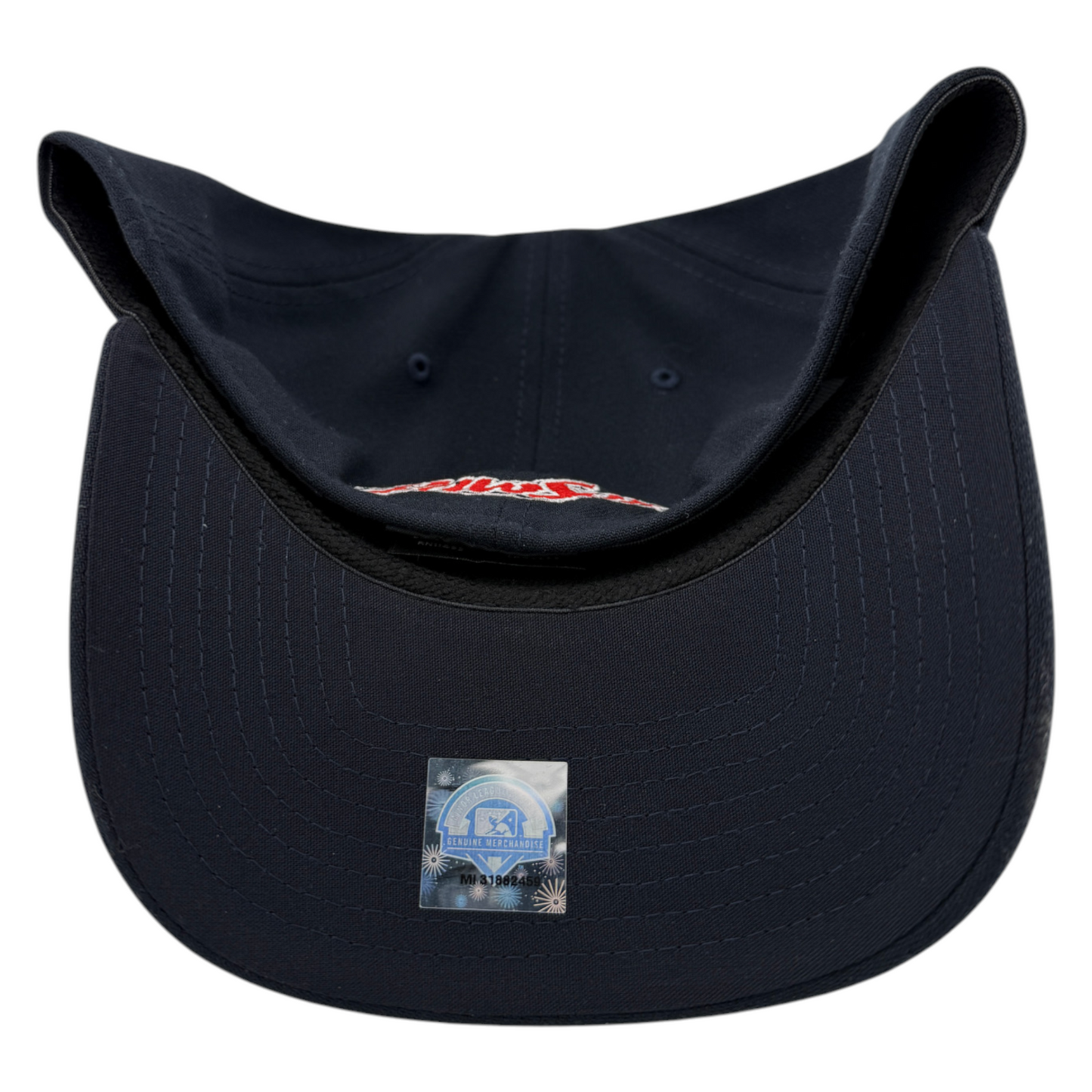 New Era Pawtucket Red Sox PawSox Woosox MiLB Team Navy 39Thirty Flex Fit Hat Cap