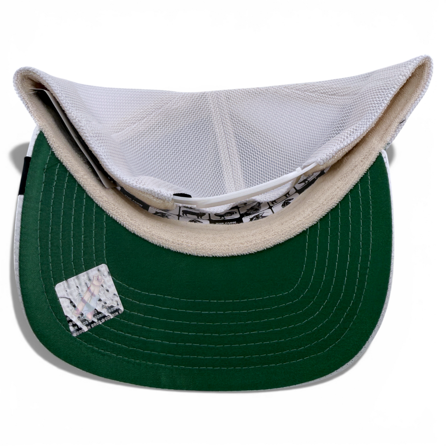 Goorin Bros Escape Pelican Farm Satin Mesh Trucker Snapback Adjustable Hat Cap