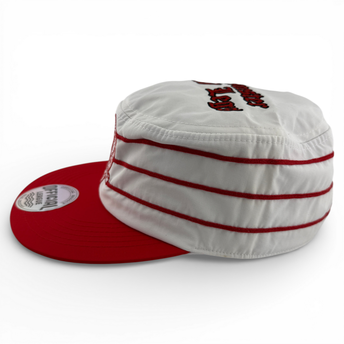 Worcester Red Sox WooSox Ruby Legs Pillbox Painters Pill Snapback Adjustable Hat