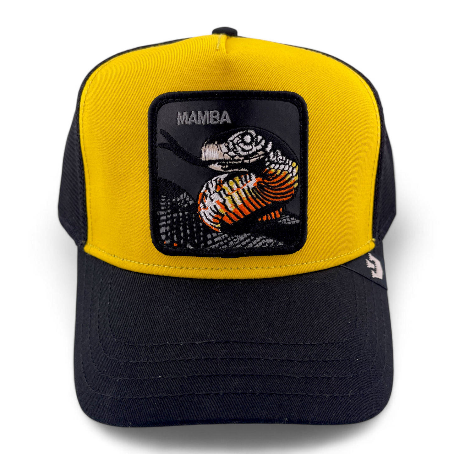 Goorin Bros Mamba  V2 Cobra The Farm Mesh Back Trucker Snapback Adjustable Hat