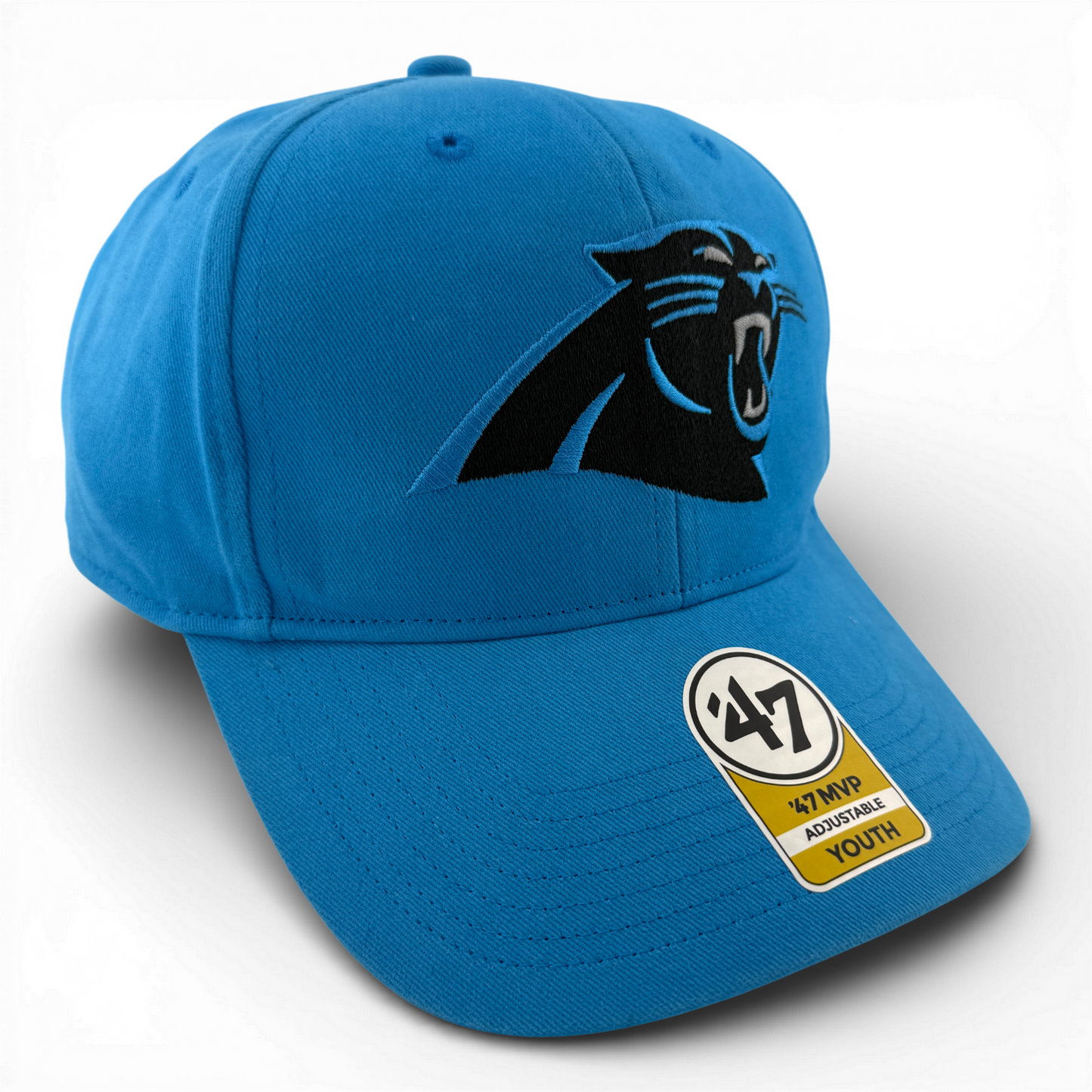 '47 Brand Carolina Panthers NFL MVP Adjustable Strapback Hat Youth Child Kids