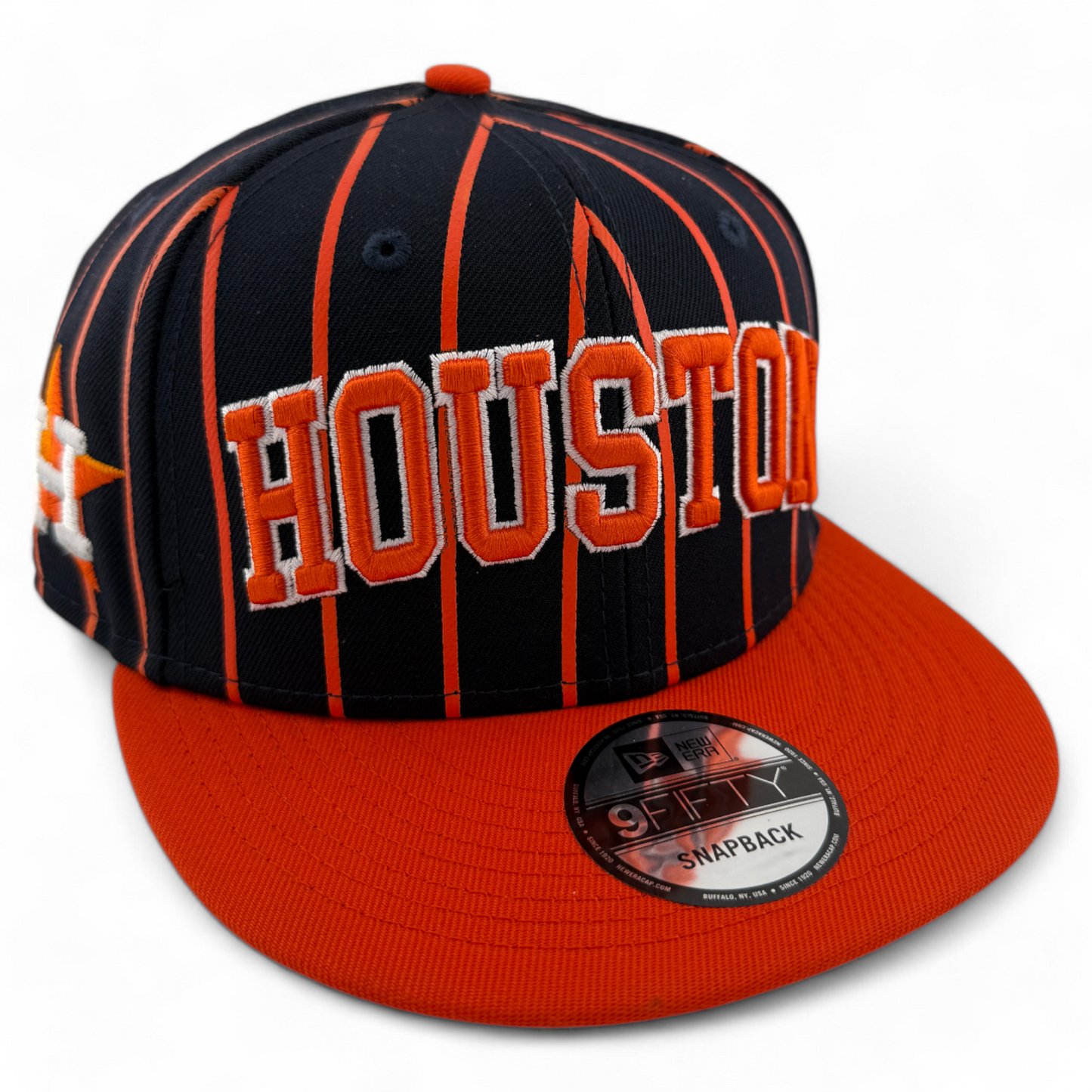 New Era Houston Astros MLB City Arch Pinstripe 9FIFTY Snapback Adjustable Hat