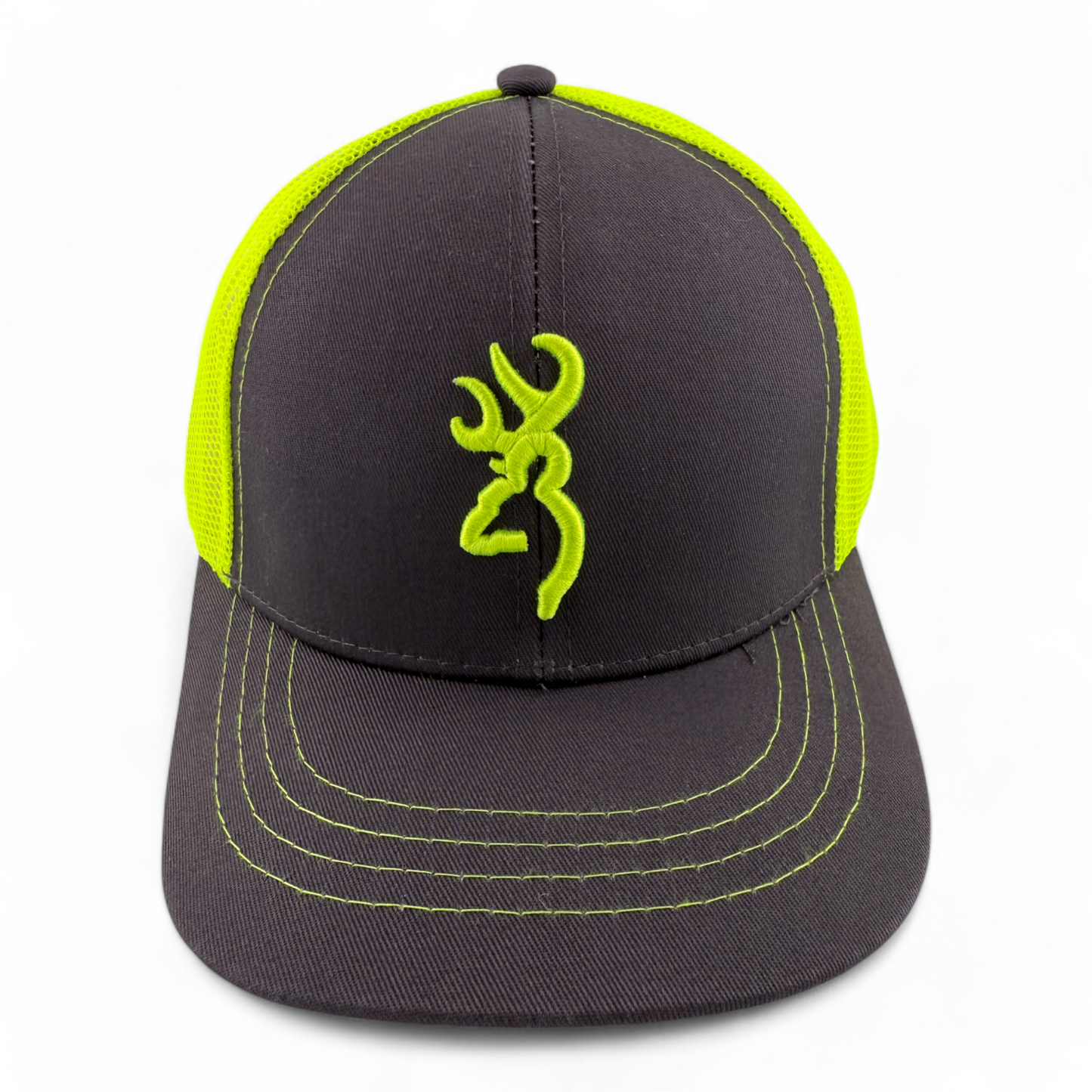 Browning Arms Company Flashback Yellow/Grey Child Youth Adjustable Snapback Hat