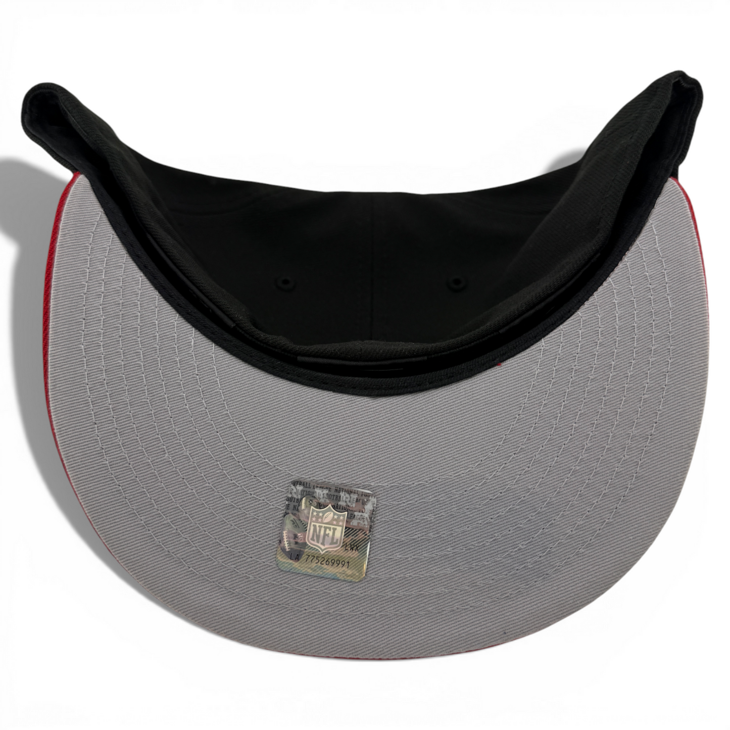 New Era Tampa Bay Buccaneers NFL 2022 Draft Scrip Logo 59Fifty Fitted Hat Cap