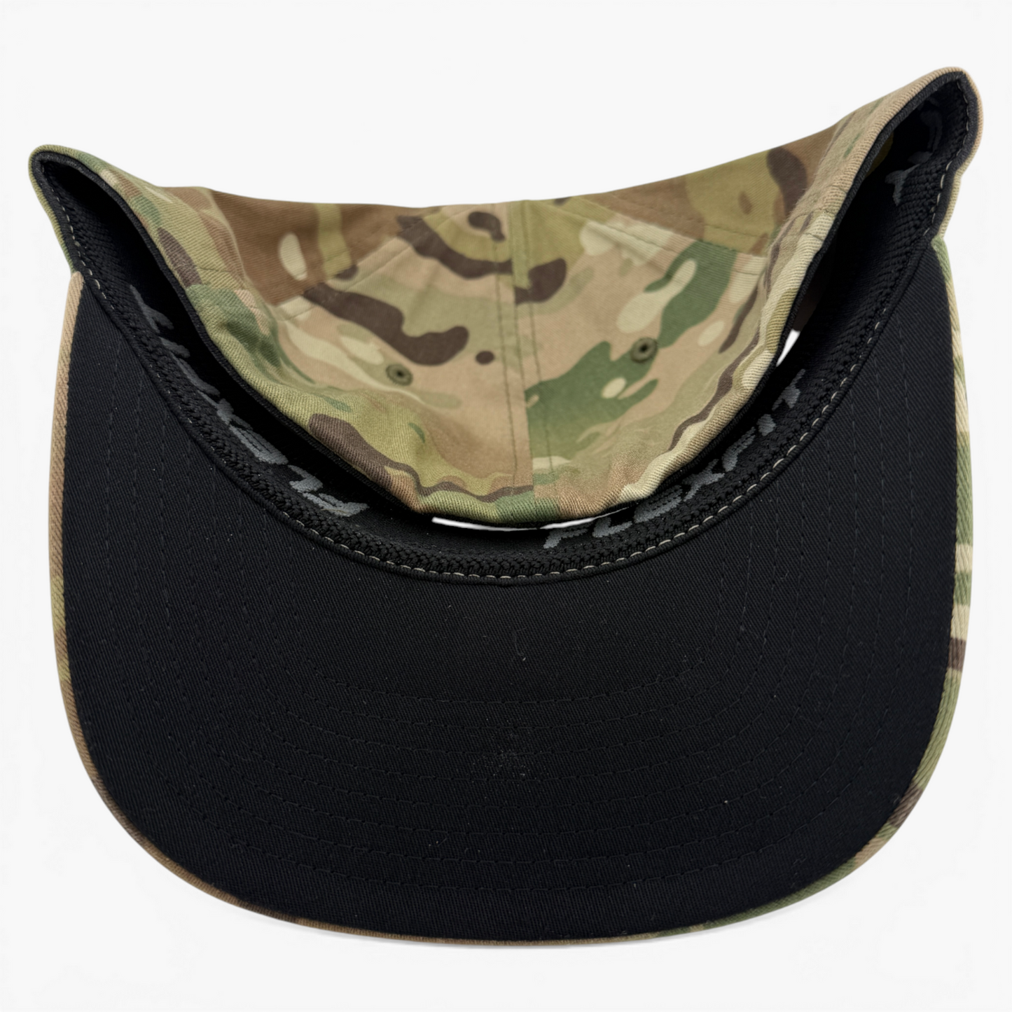 The Original FlexFit MultiCam Olive/Tan Camouflage Blank Stretch Fit Fitted Hat