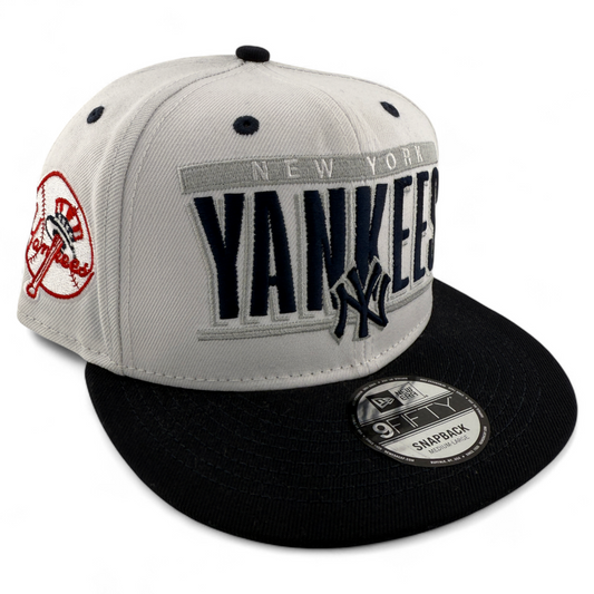 New Era New York Yankees MLB Retro Title 9FIFTY Snapback Adjustable Hat Cap