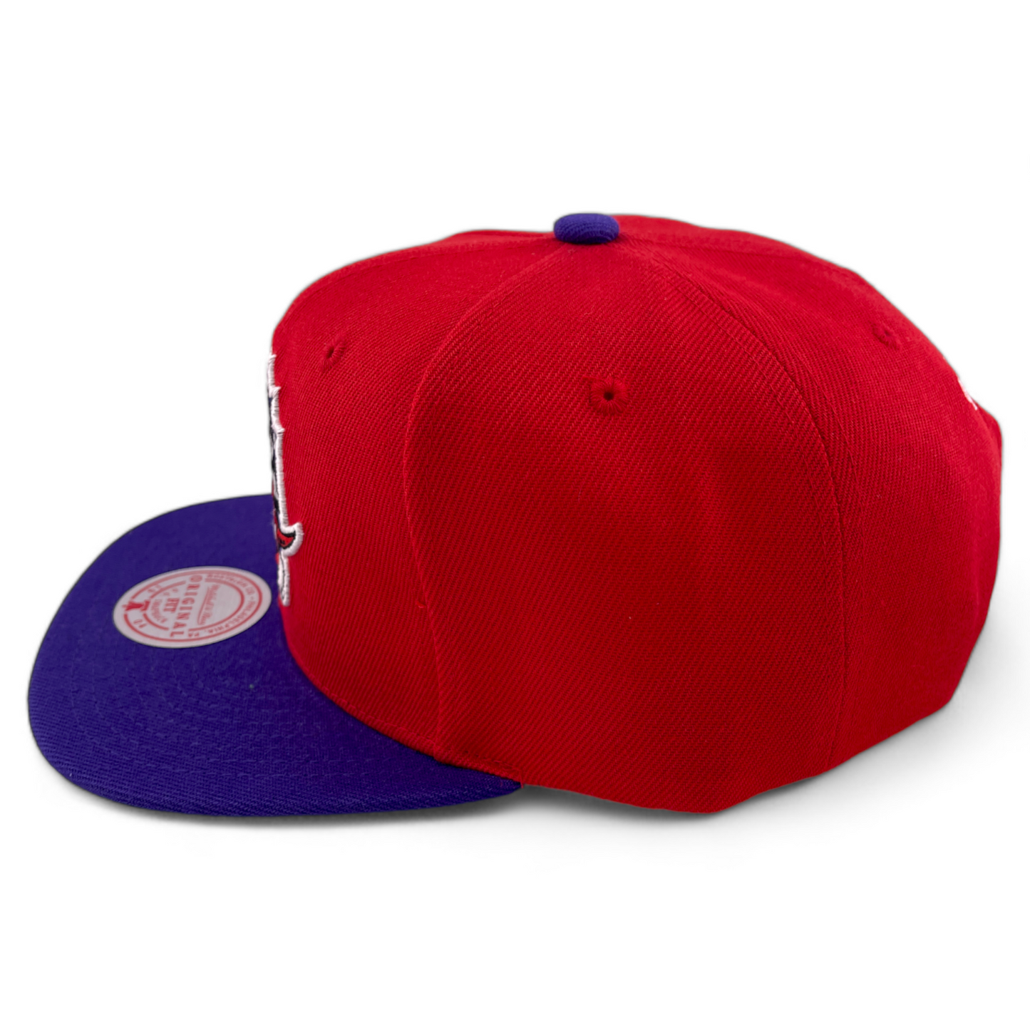 Mitchell & Ness Toronto Raptors NBA Core Basic Logo Pack Purple Snapback Hat Cap