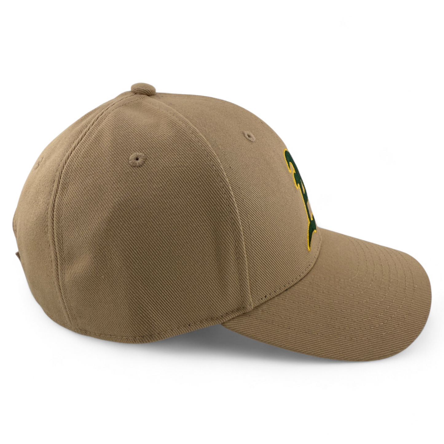 Nike Oakland Athletics A's MLB Tan Khaki Club Cap Structured Adjustable Hat