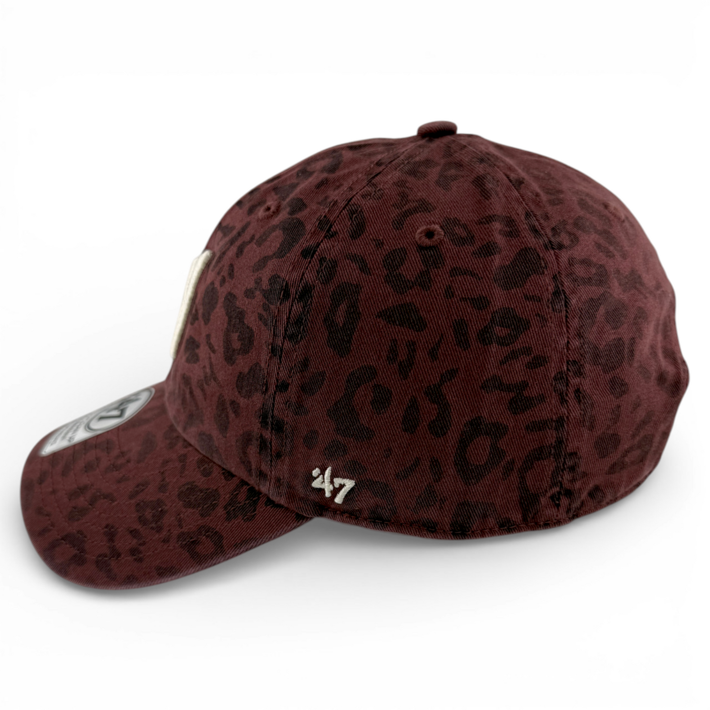 '47 Brand Worcester Red Sox WooSox Tawny Women's Clean Up Adjustable Dad Hat Cap
