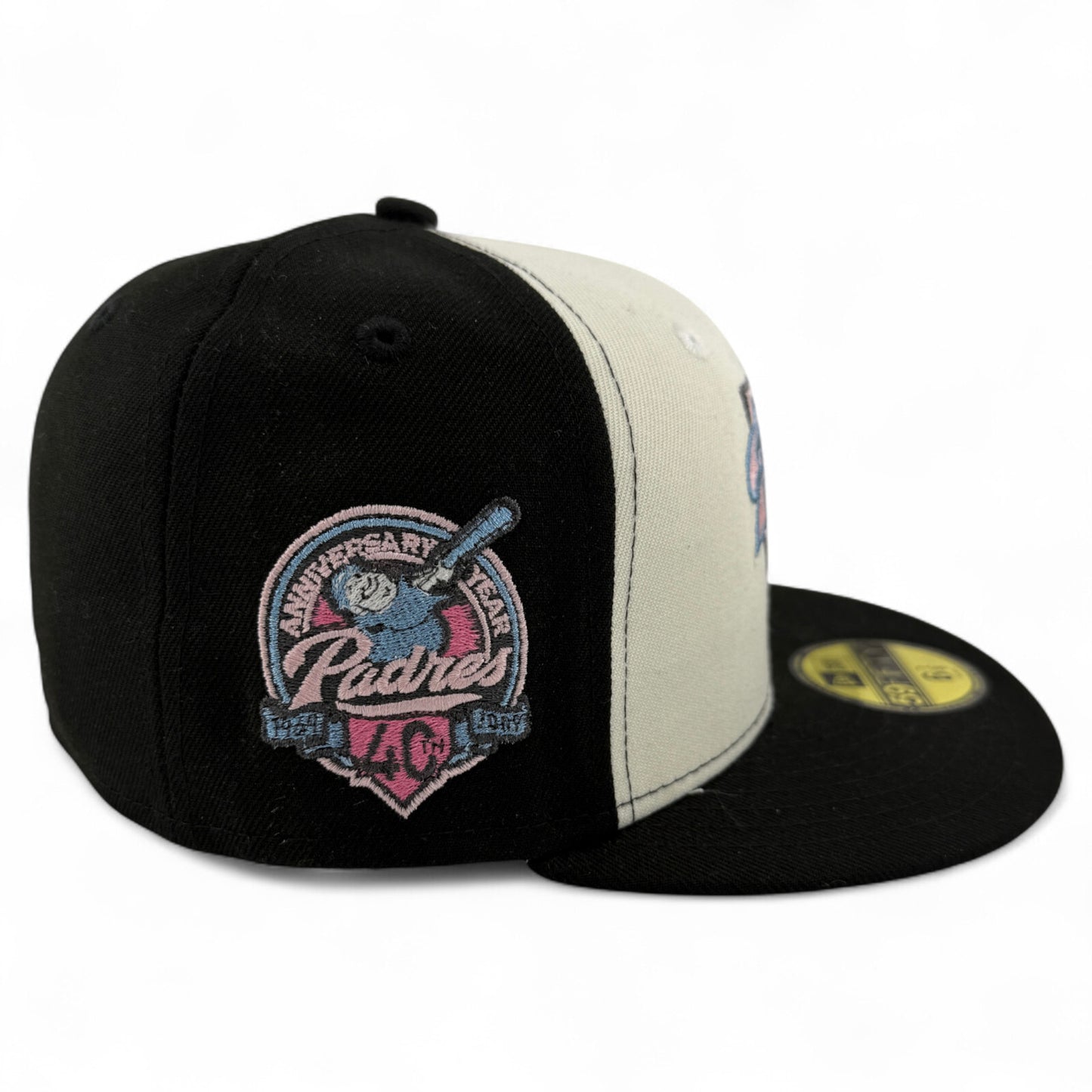 New Era San Diego Padres MLB 40th Anniversary Pink UV 59FIFTY Fitted Hat Cap