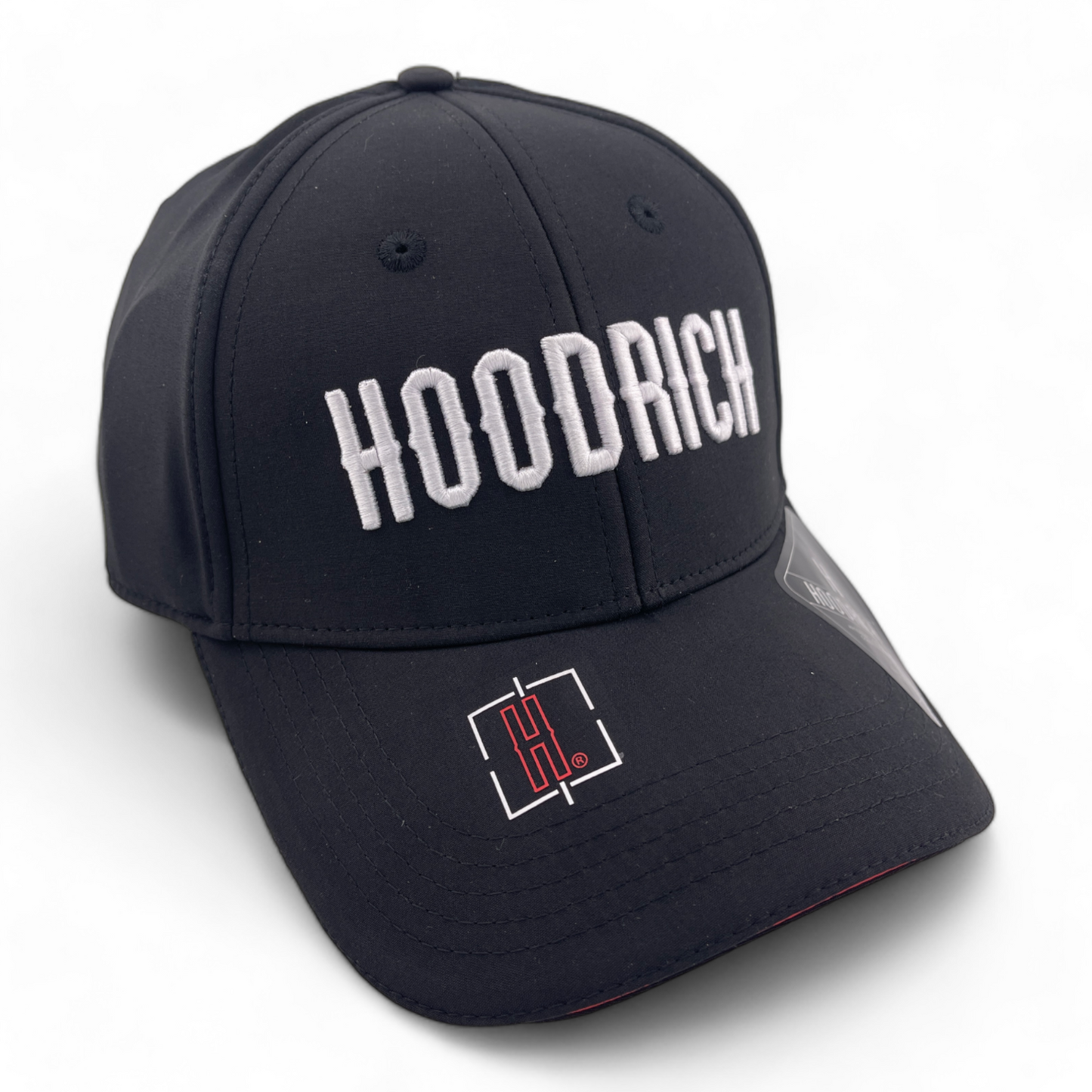 Hoodrich OG Akira V5 Strapback Internal Zipper Pocket Black Adjustable Hat Cap