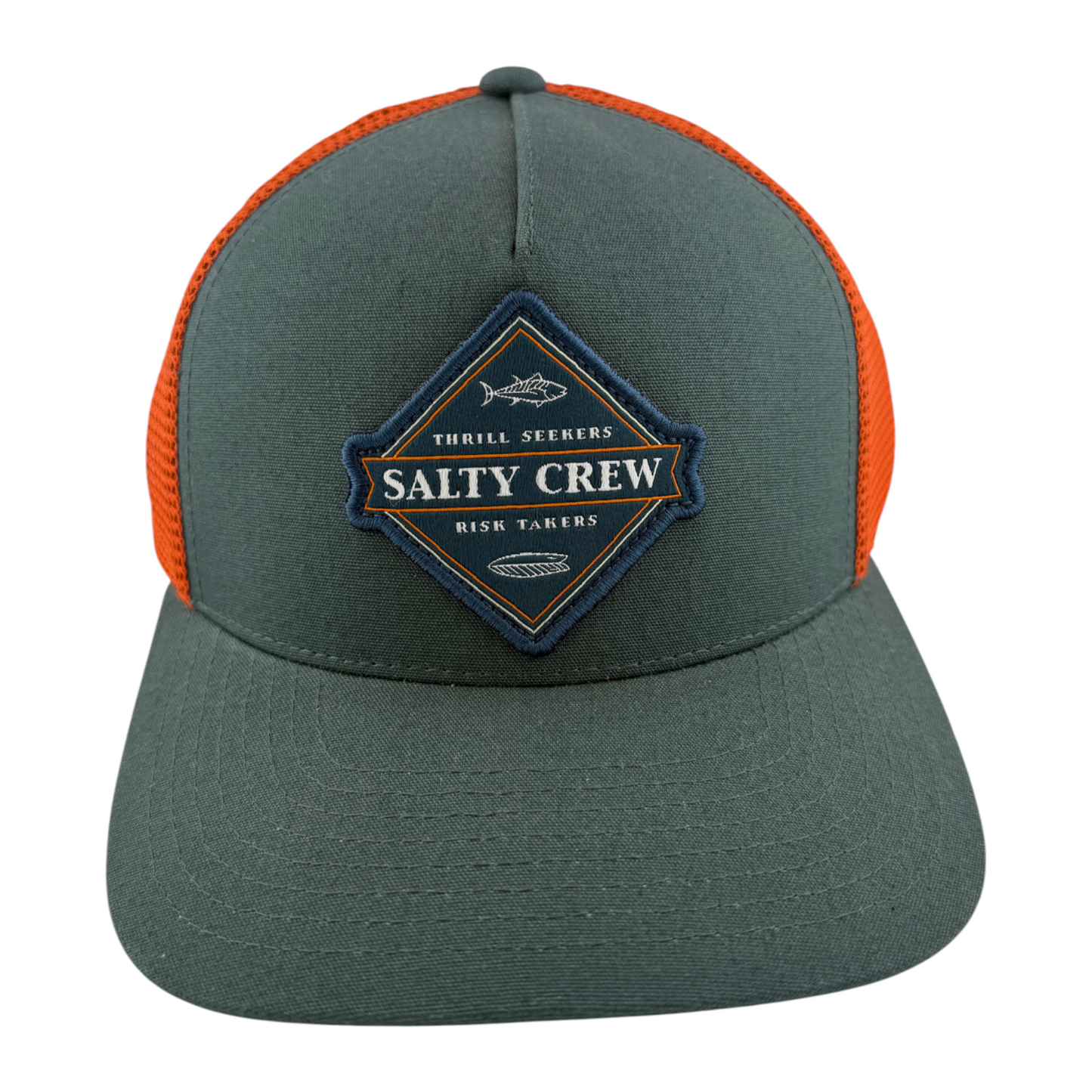 Salty Crew Twin Tails A-Frame Sport Mesh Retro Trucker SnapBack Adjustable Hat