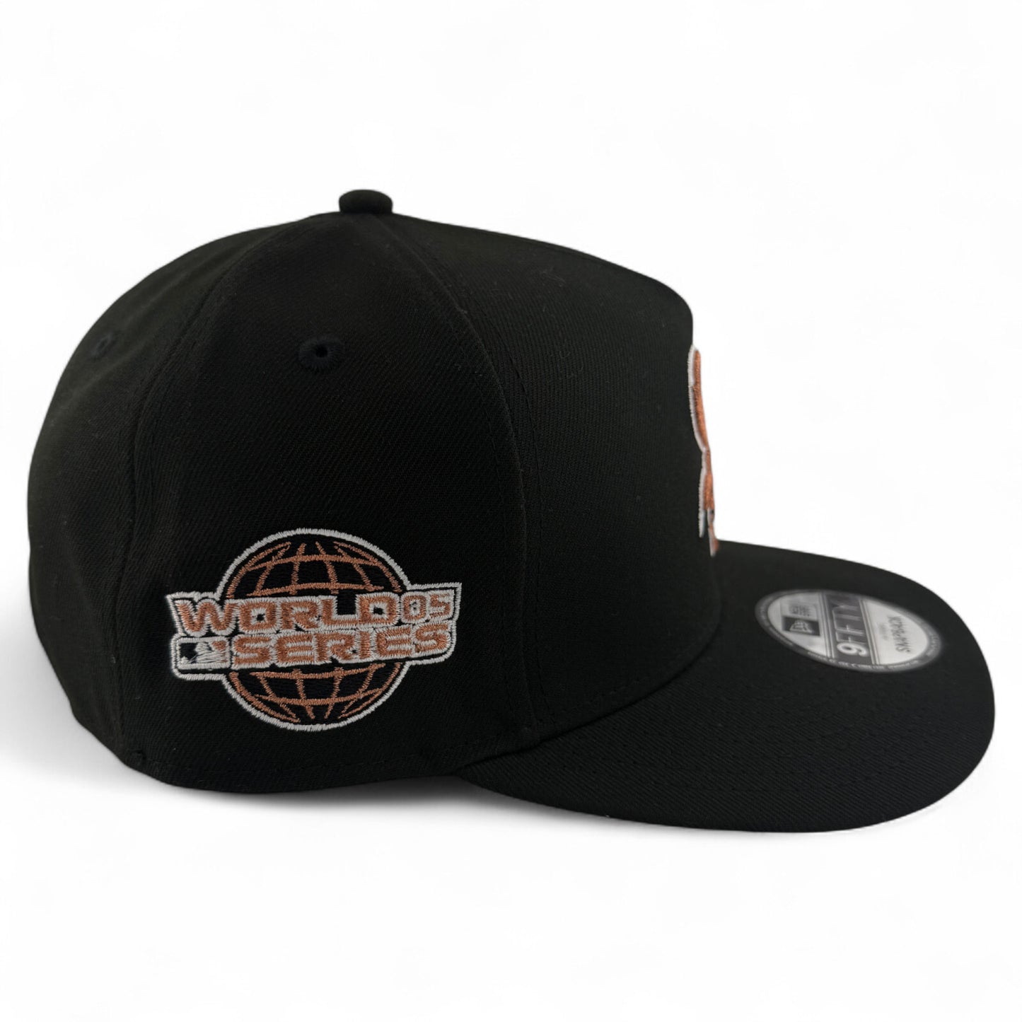 New Era Chicago White Sox MLB Copper A-Frame 9FIFTY Snapback Adjustable Hat Cap