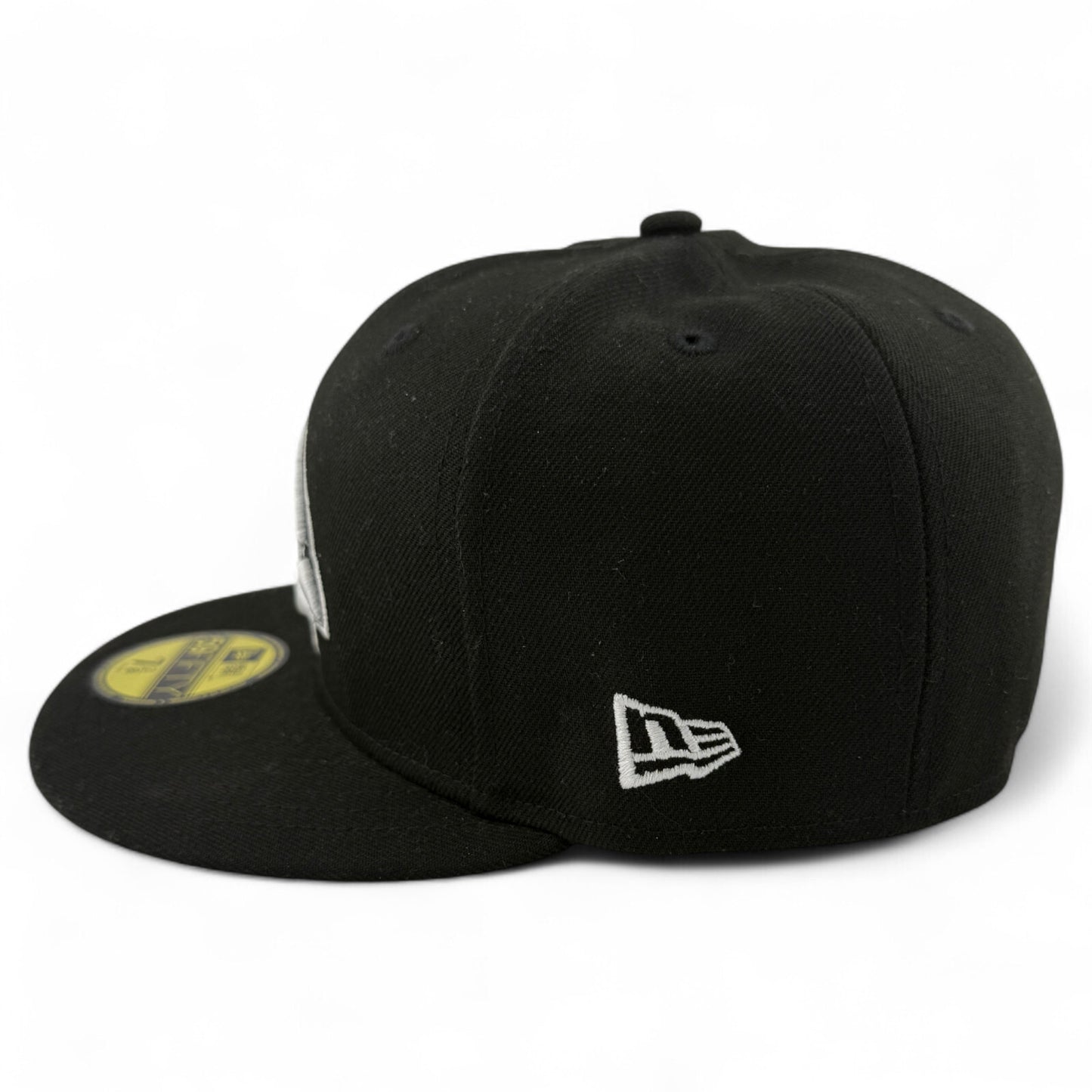 New Era Arizona Cardinals NFL Black & White Stadium Patch 59Fifty Fitted Hat Cap