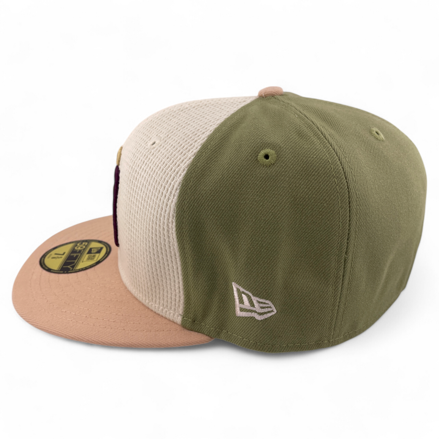 New Era San Diego Padres MLB Thermal Front Pack Green/Cream 59FIFTY Fitted Hat