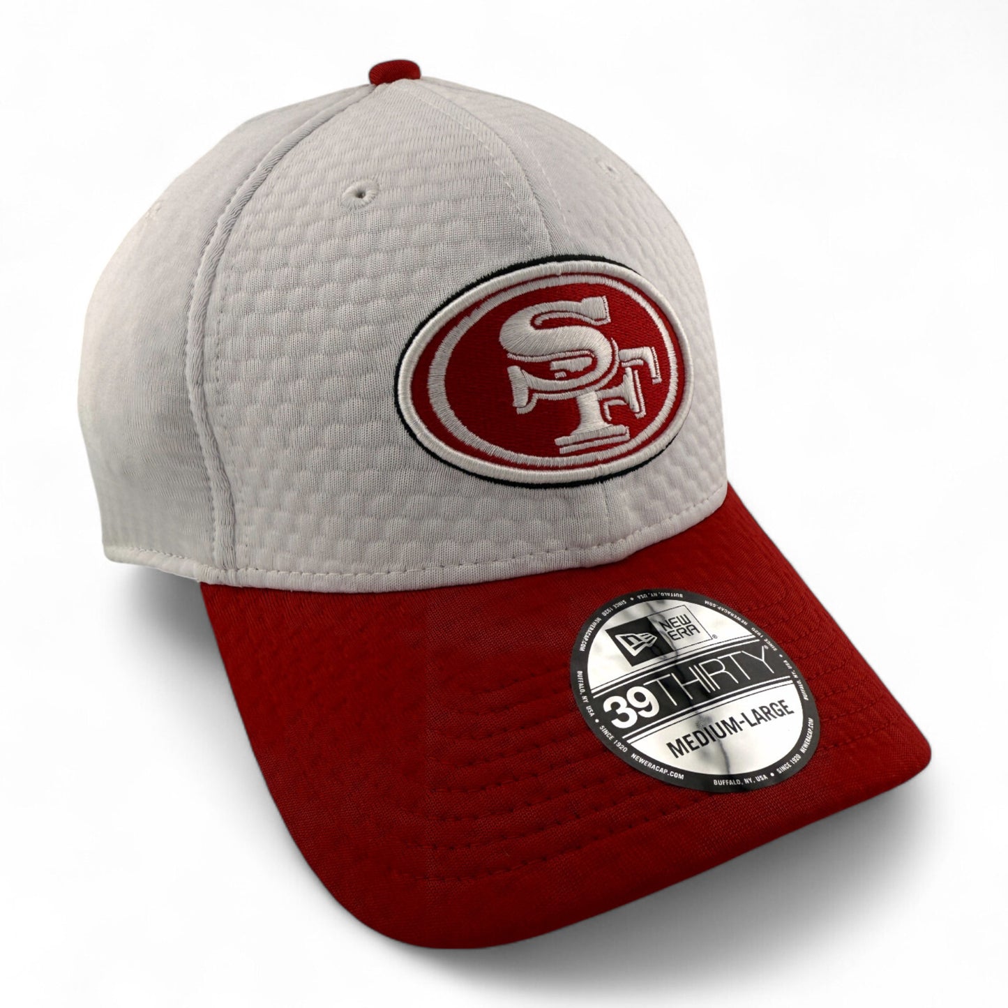 New Era San Francisco 49ers NFL 2024 Training Camp 39Thirty Flex Fit Hat Cap