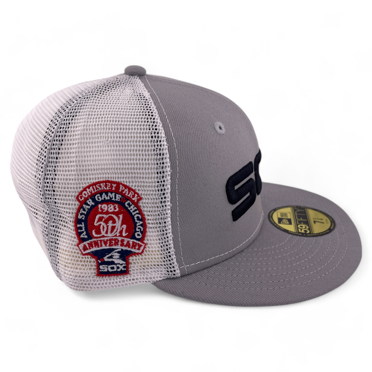 New Era Chicago White Sox MLB 50th Anniversary Rearview Mesh Back 59FIFTY Fitted