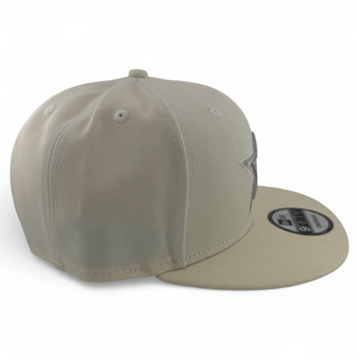 New Era Dallas Cowboys NFL All Cream Chrome Cloud Pack 9Fifty Snapback Hat Cap