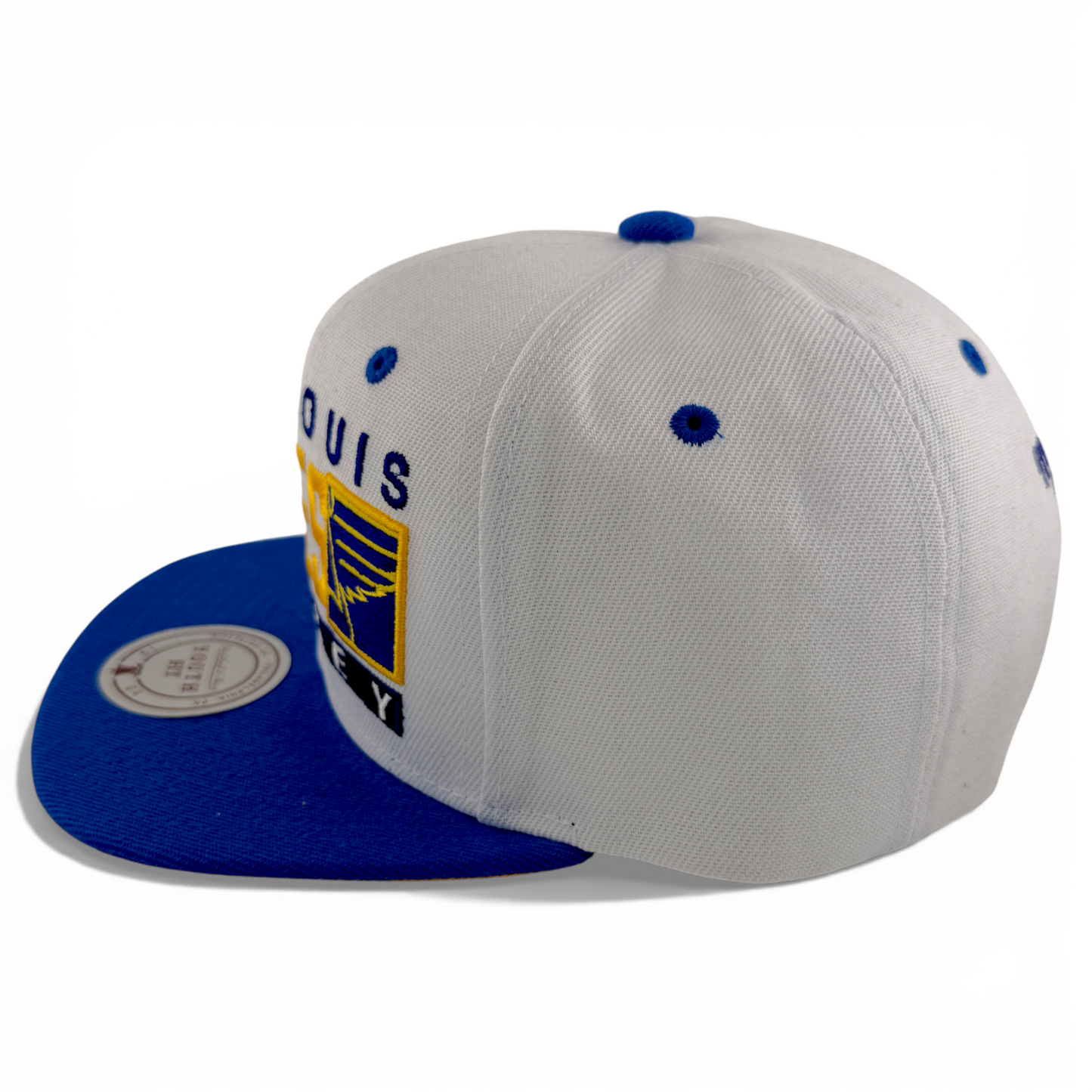 Mitchell & Ness St. Louis Blues NHL Box Out Snapback Adjustable Hat Youth Kids
