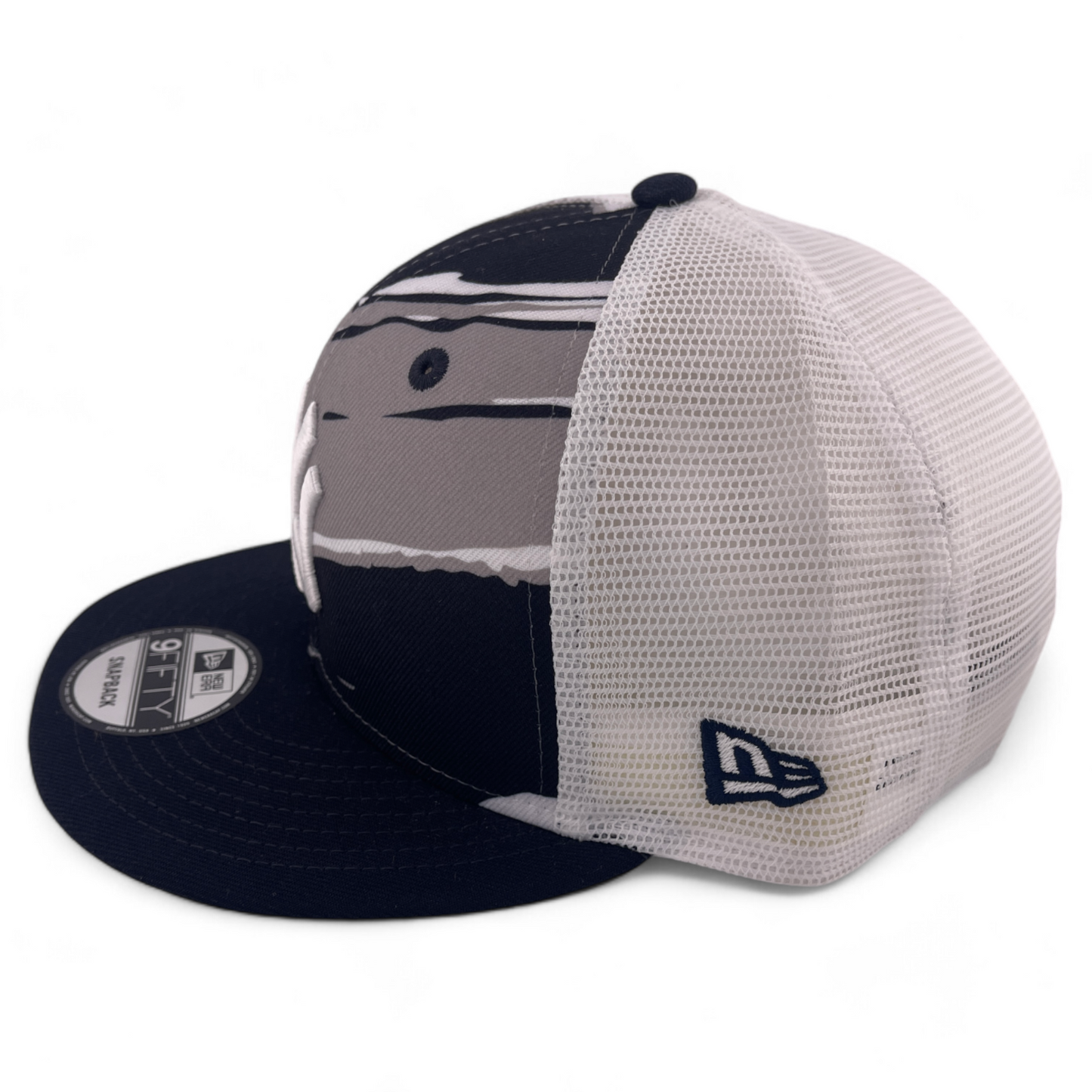 New Era New York Yankees MLB Tear Trucker 9FIFTY Mesh Back Snapback Hat Cap