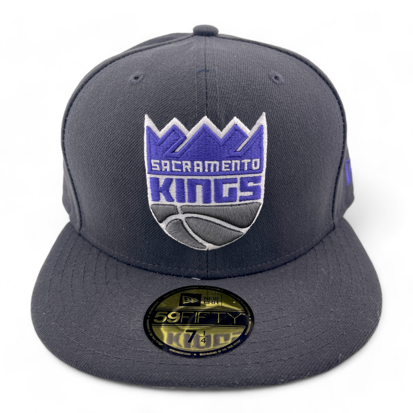 New Era Sacramento Kings NBA Sakin Pack Purple/Gray 59Fifty Fitted Hat Cap